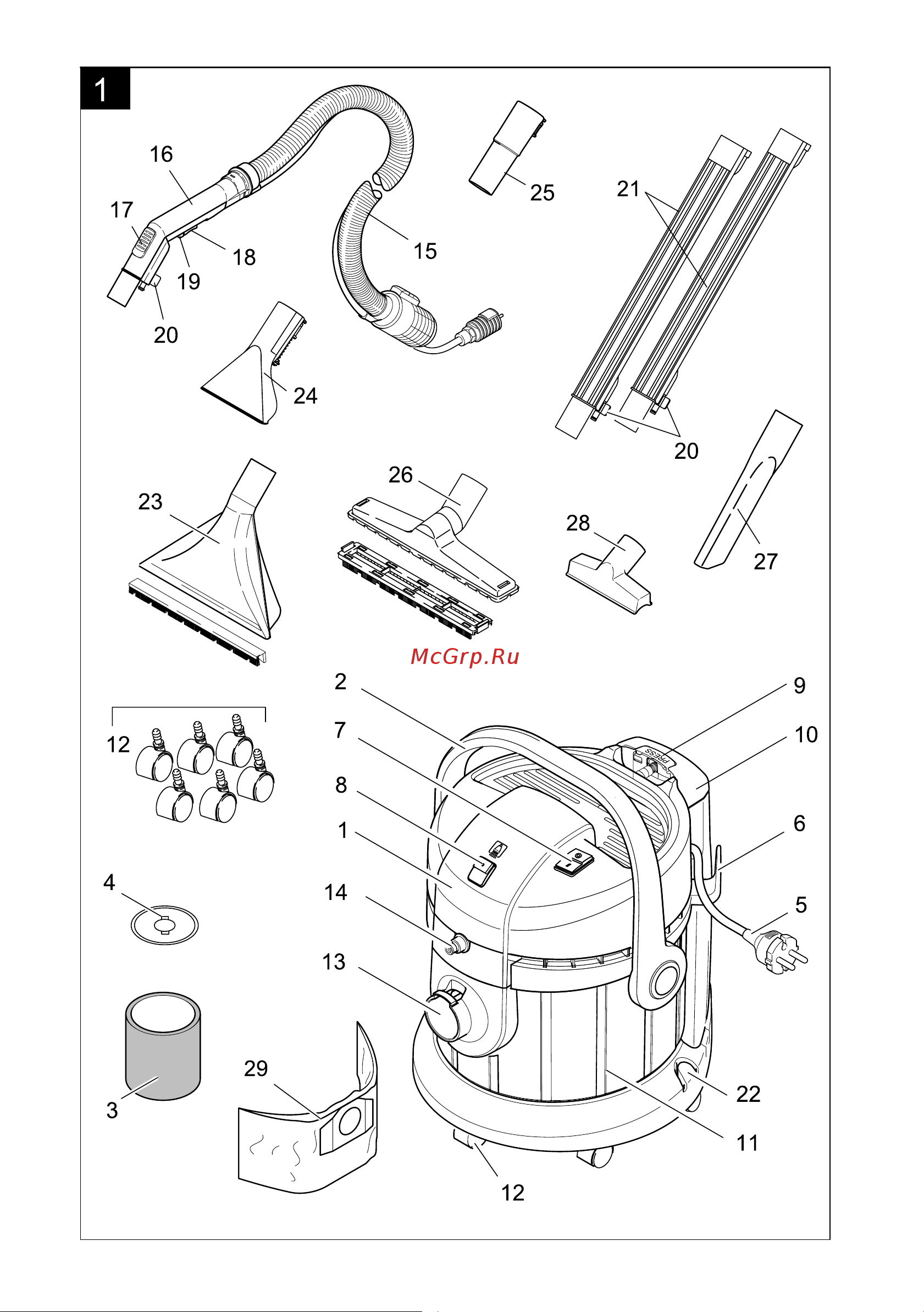 Karcher SE 4002 1.081-140 Инструкция к Karcher SE 4002 1.081-140 онлайн [3/201] 824106