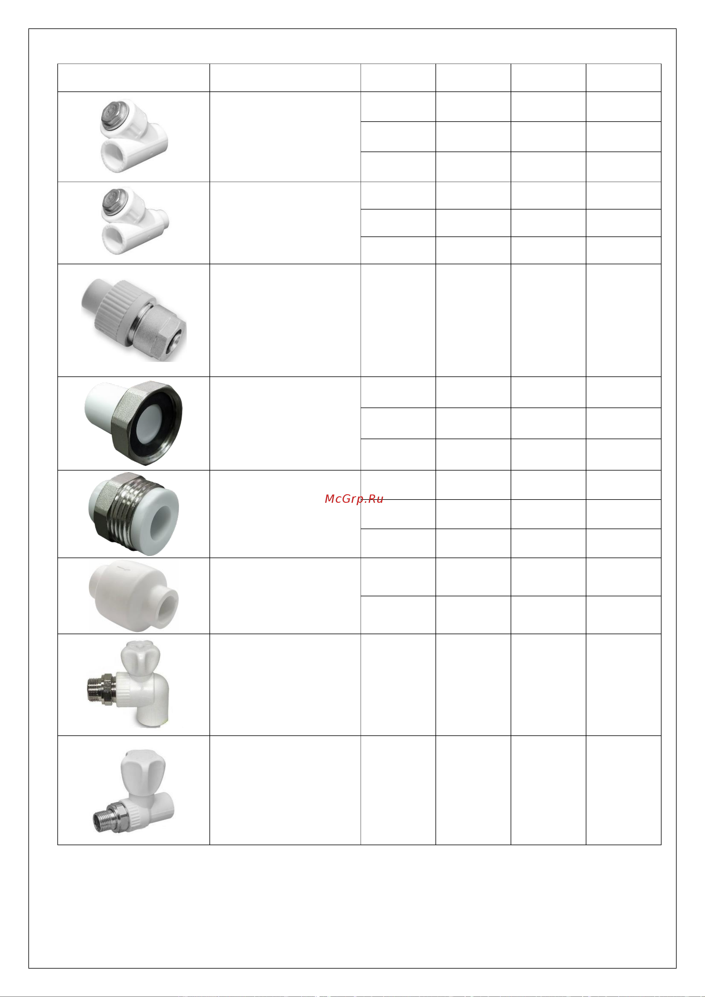 VALFEX PP-R белая, 40 мм 10113040 127-0266 Инструкция к Valfex 10113040 127-0266 онлайн [11/17] 824199