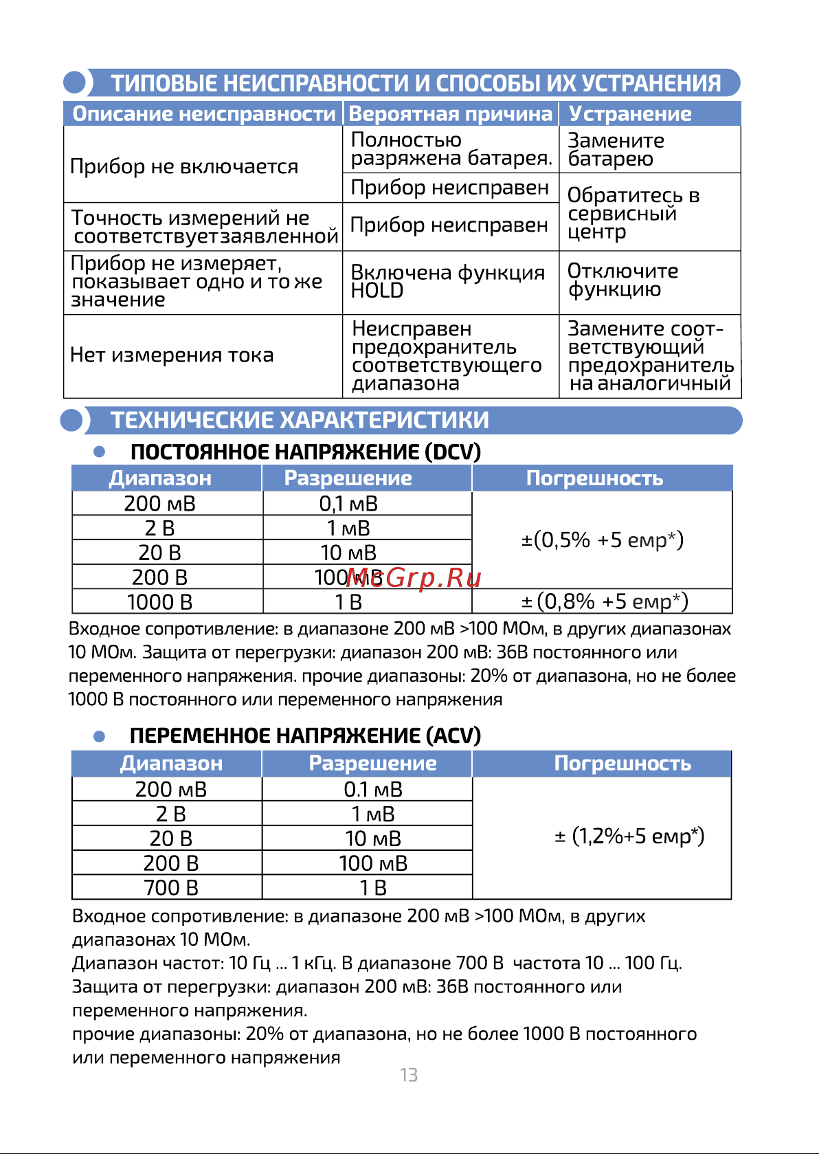 МЕГЕОН 12700 00000003058 Инструкция онлайн [14/19] 824220