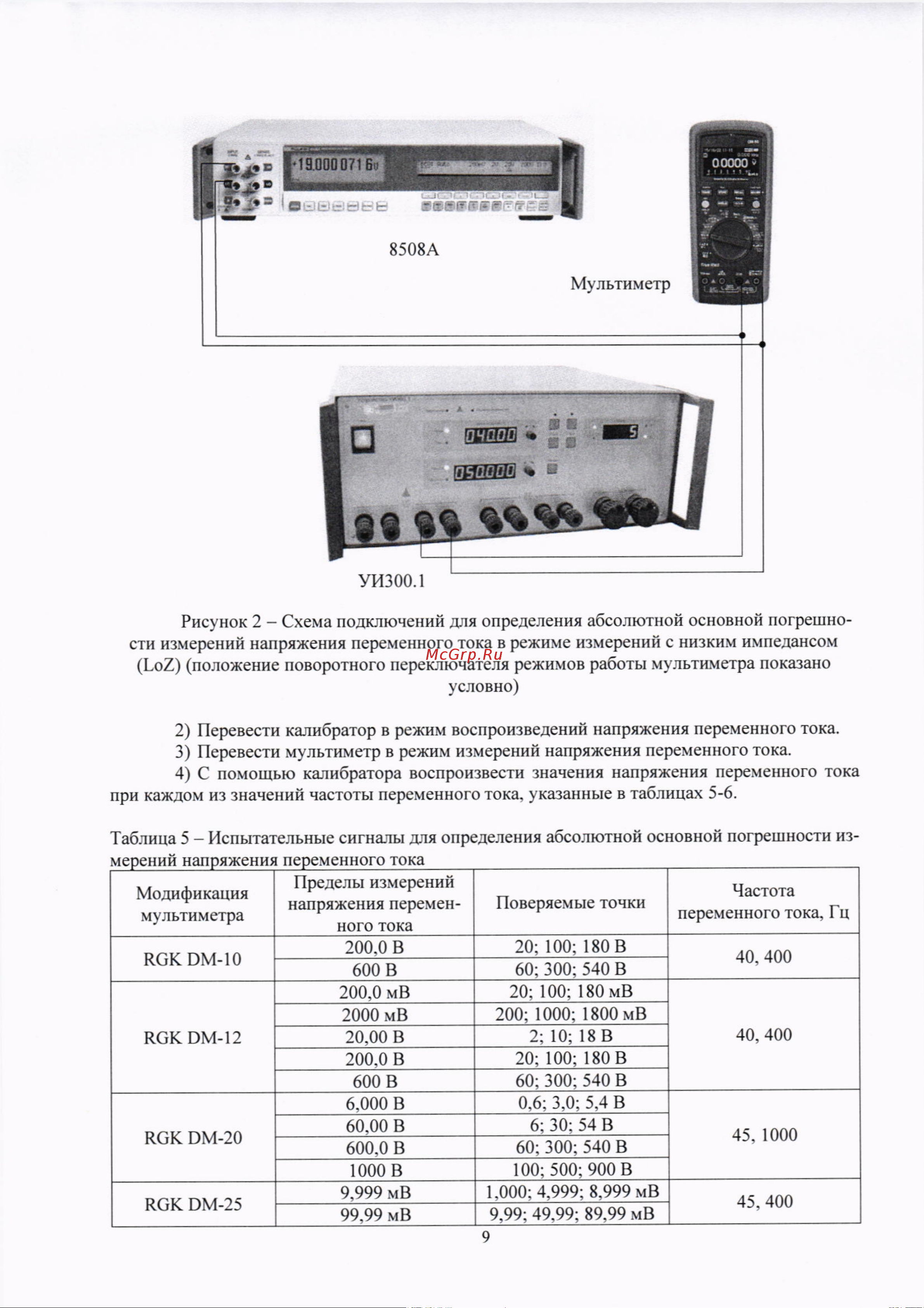 RGK DM-15 с поверкой 721494 Методика поверки DM-15 онлайн [9/21] 824227