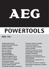 AEG JP18U5-402B 4935472205 Инструкция для аккумуляторного импульсного винтоверта BSS18C-0