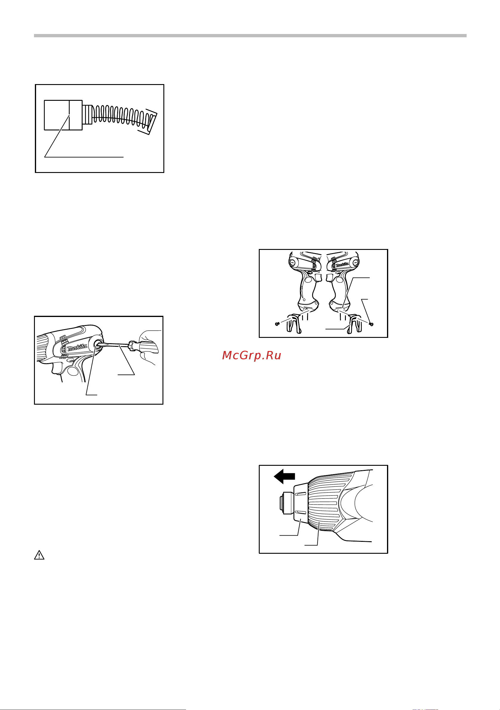 Makita : шуруповерт TD0101 + углошлифовальная машина 9555HN DK0169 Инструкция к ударному шуруповерту Makita TD0101 онлайн [8/12] 824633
