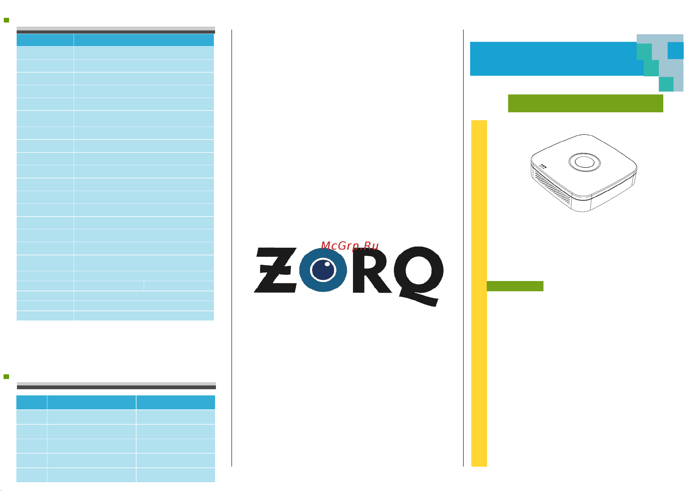ZORQ 9 каналов, 4хPoE ZQ-NVR-09-1DP Инструкция к товару онлайн
