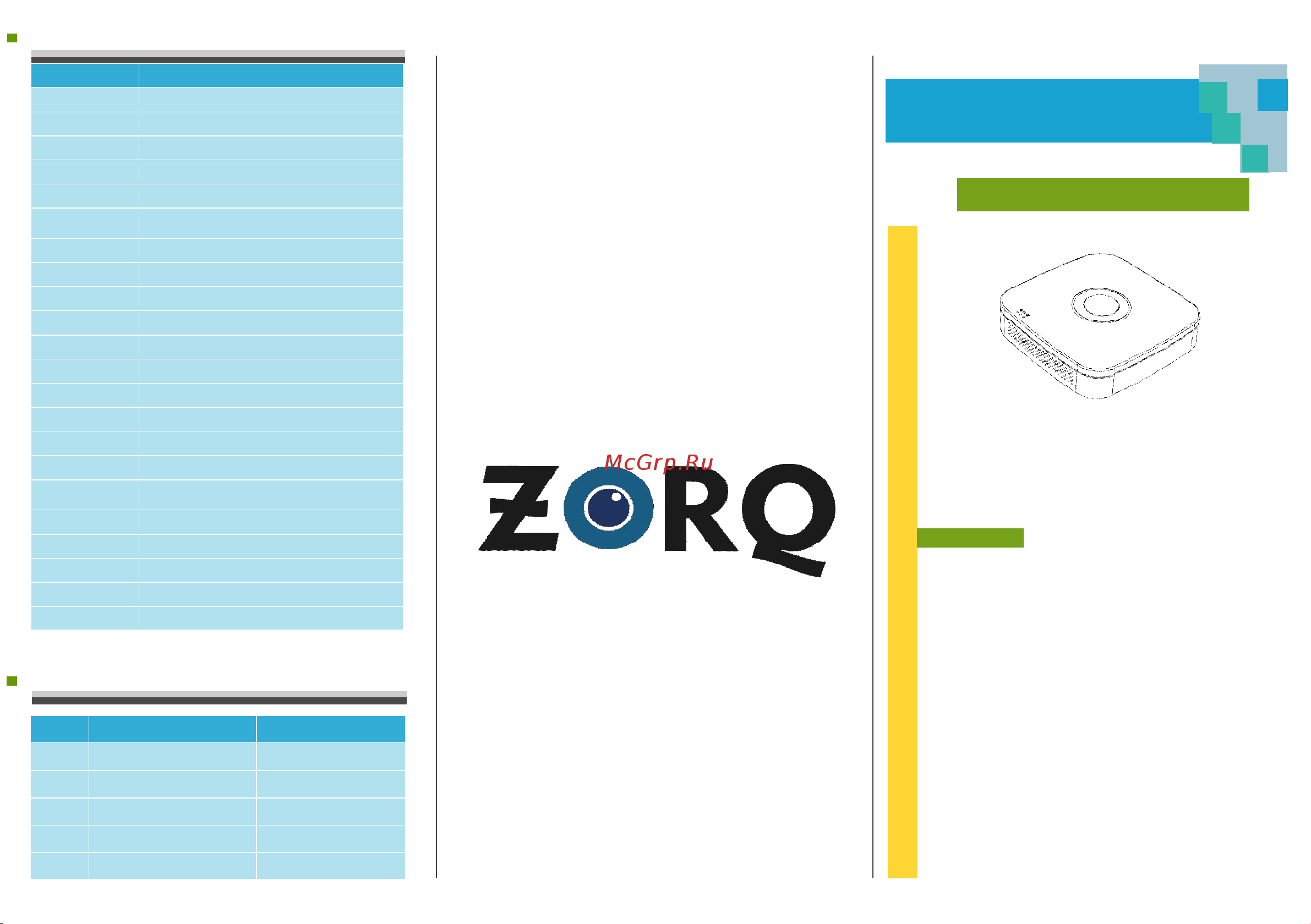ZORQ 9 каналов ZQ-NVR-09-1D Инструкция к товару онлайн