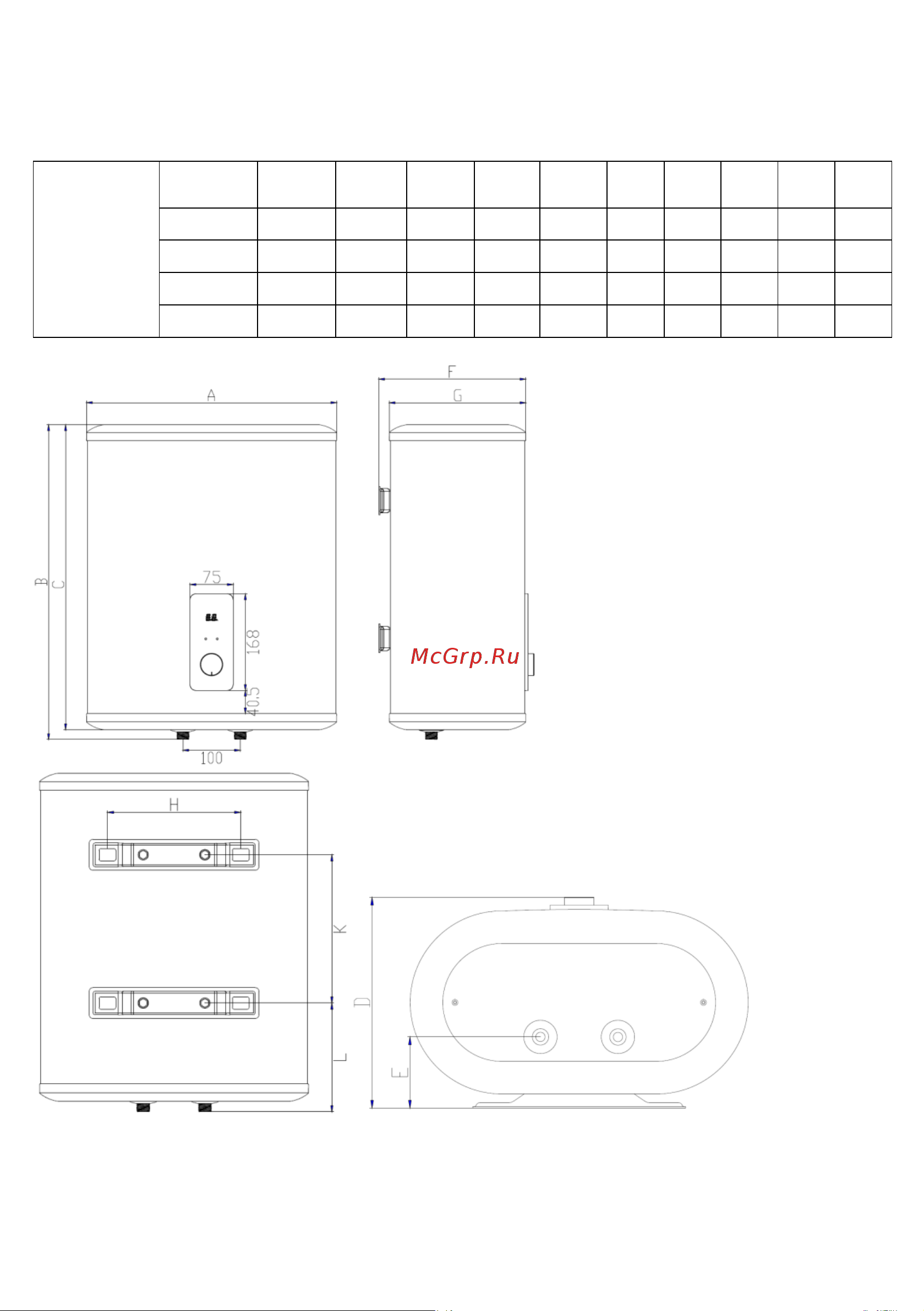 Timberk нерж, 100 л, вертикальный 2000W сухой SWH FSM9 100 V Инструкция к Timberk SWH FSM9 100 V онлайн [7/20] 825290