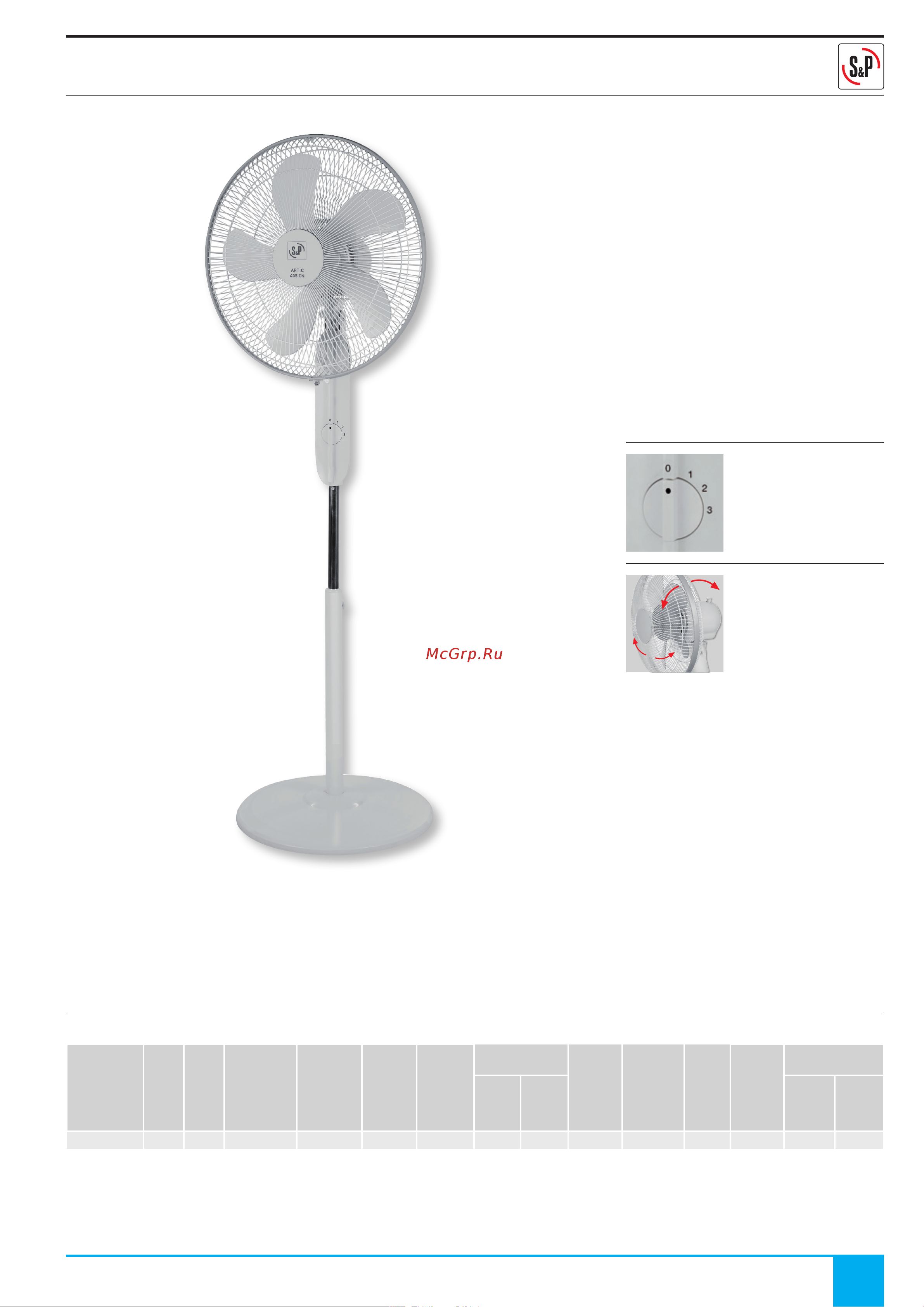 Soler&Palau Artic 405 CN GR 230V 50HZ 03-0100-181 Инструкция к Soler&Palau Artic 405 CN GR 03-0100-181 онлайн