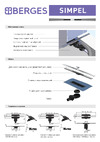 Berges SIMPEL 600 S-сифон, D50/105, H30/80, 48l/m 090011 Инструкция к Berges SIMPEL 600 90011