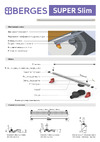 Berges SUPER Slim 400 S-сифон, D50/105, H30/80, 48l/m 090077 Инструкция к Berges SUPER Slim 400 90077