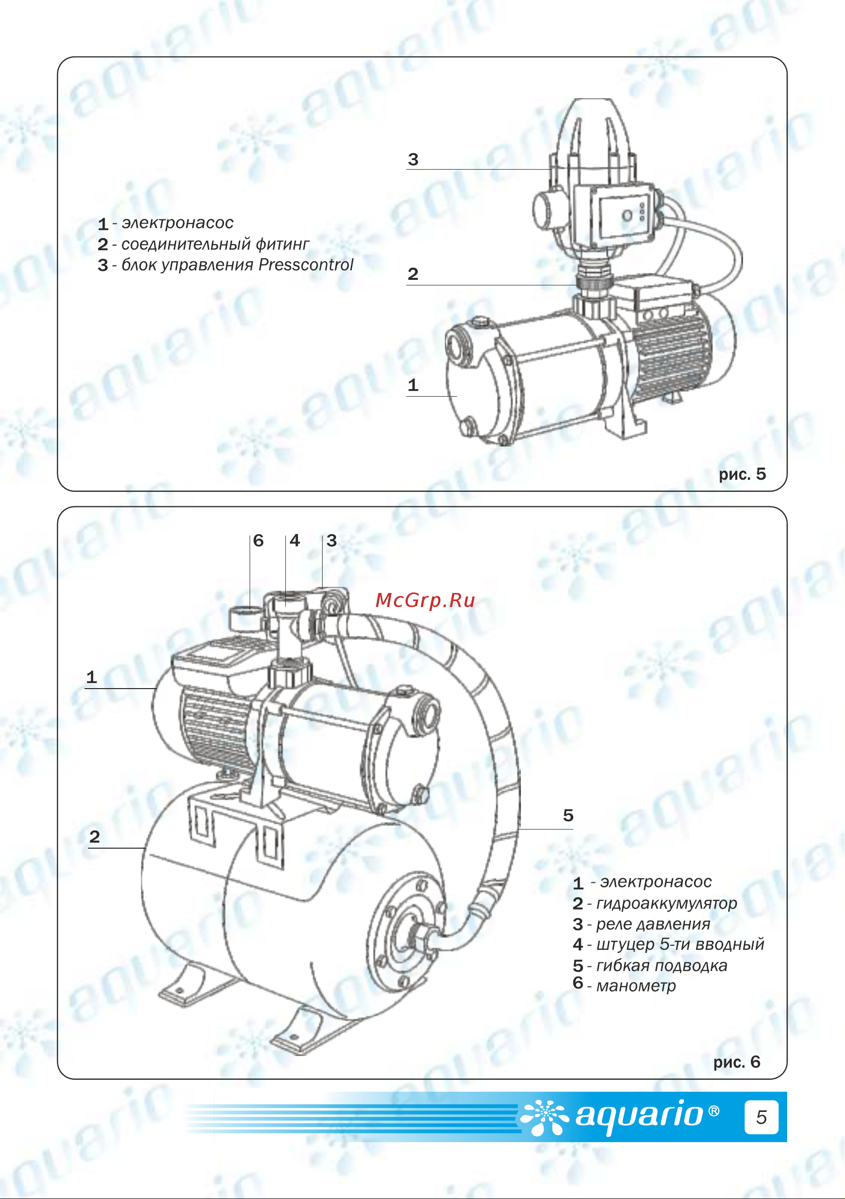 Aquario AMH-60-4P 2806 Инструкция к AQUARIO AMH-60-4P 2806 онлайн [7/28] 825956