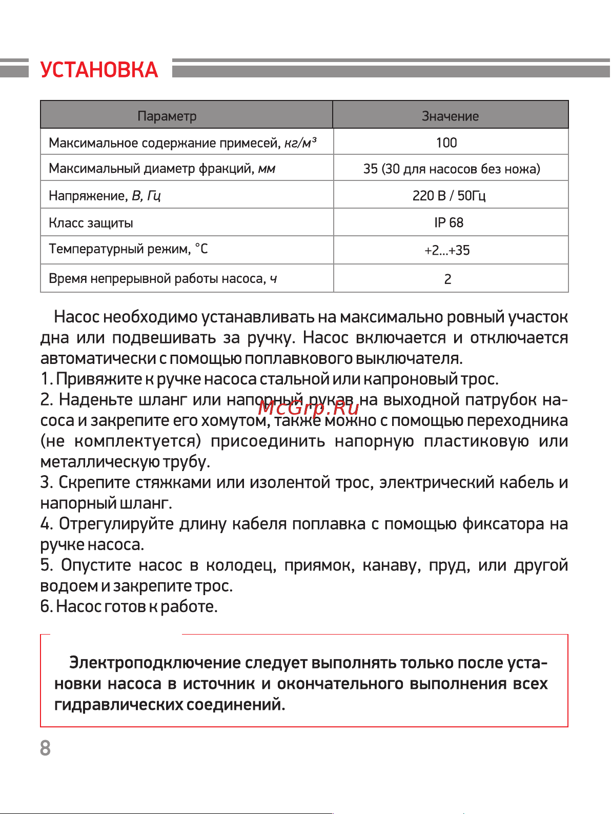 PROFLINE 1500DF(с ножом) УТ-00048732 Паспорт онлайн [9/20] 826064