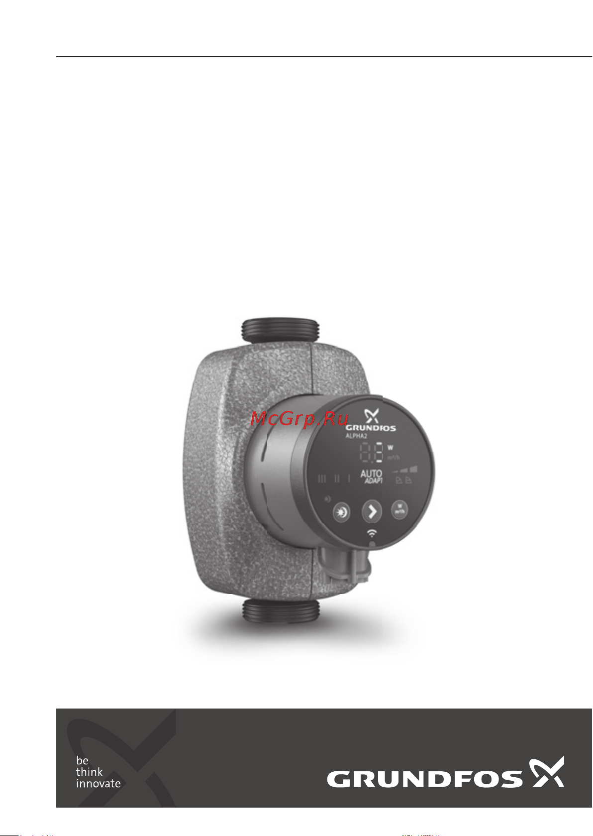 Grundfos ALPHA2 25-60 180 99420013 Инструкция к Grundfos ALPHA2 25-60 98520749 онлайн
