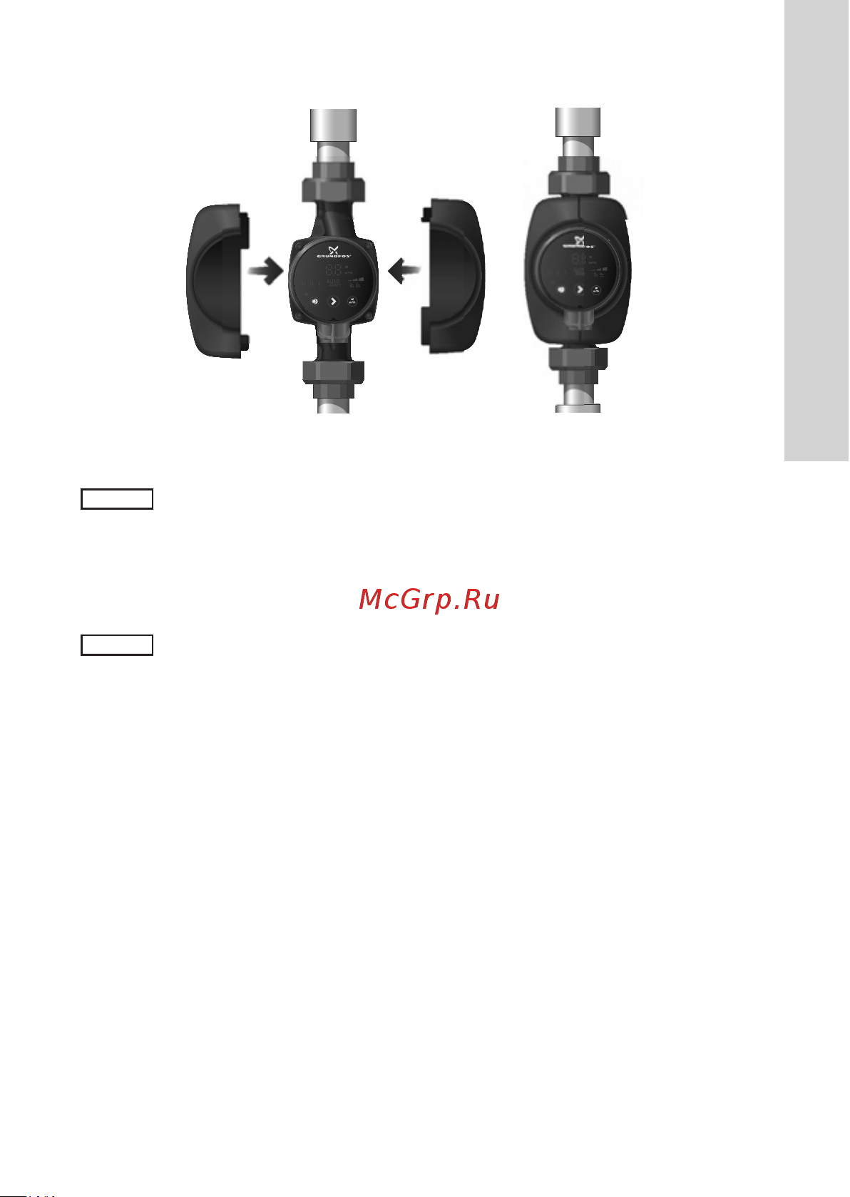 Grundfos ALPHA2 25-60 180 99420013 Инструкция к Grundfos ALPHA2 25-60 98520749 онлайн [209/264] 826070