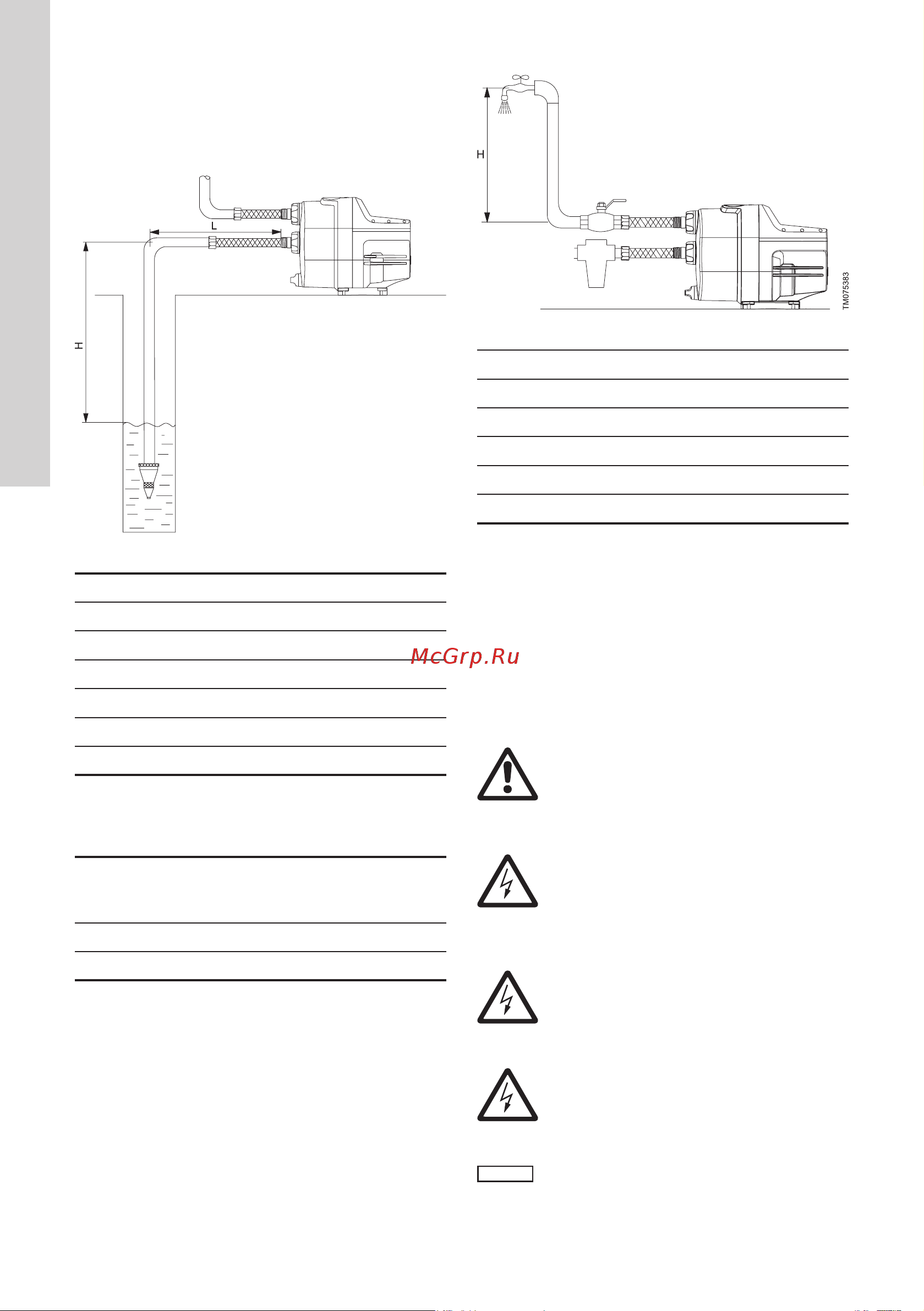 Grundfos SCALA1 3-45 99530405 Инструкция к Grundfos SCALA1 3-35 99530404 онлайн [12/31] 826072
