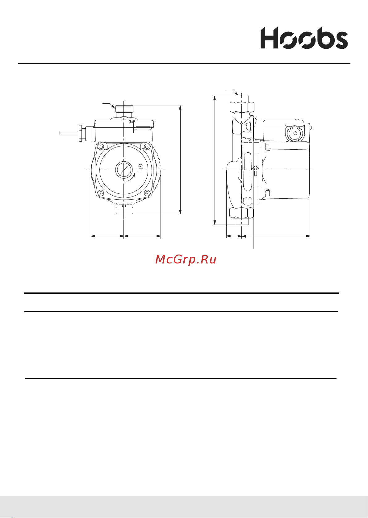 Hoobs SB 15-90N 160 1x230В 50Гц 08203H Инструкция к товару онлайн [8/24] 826080
