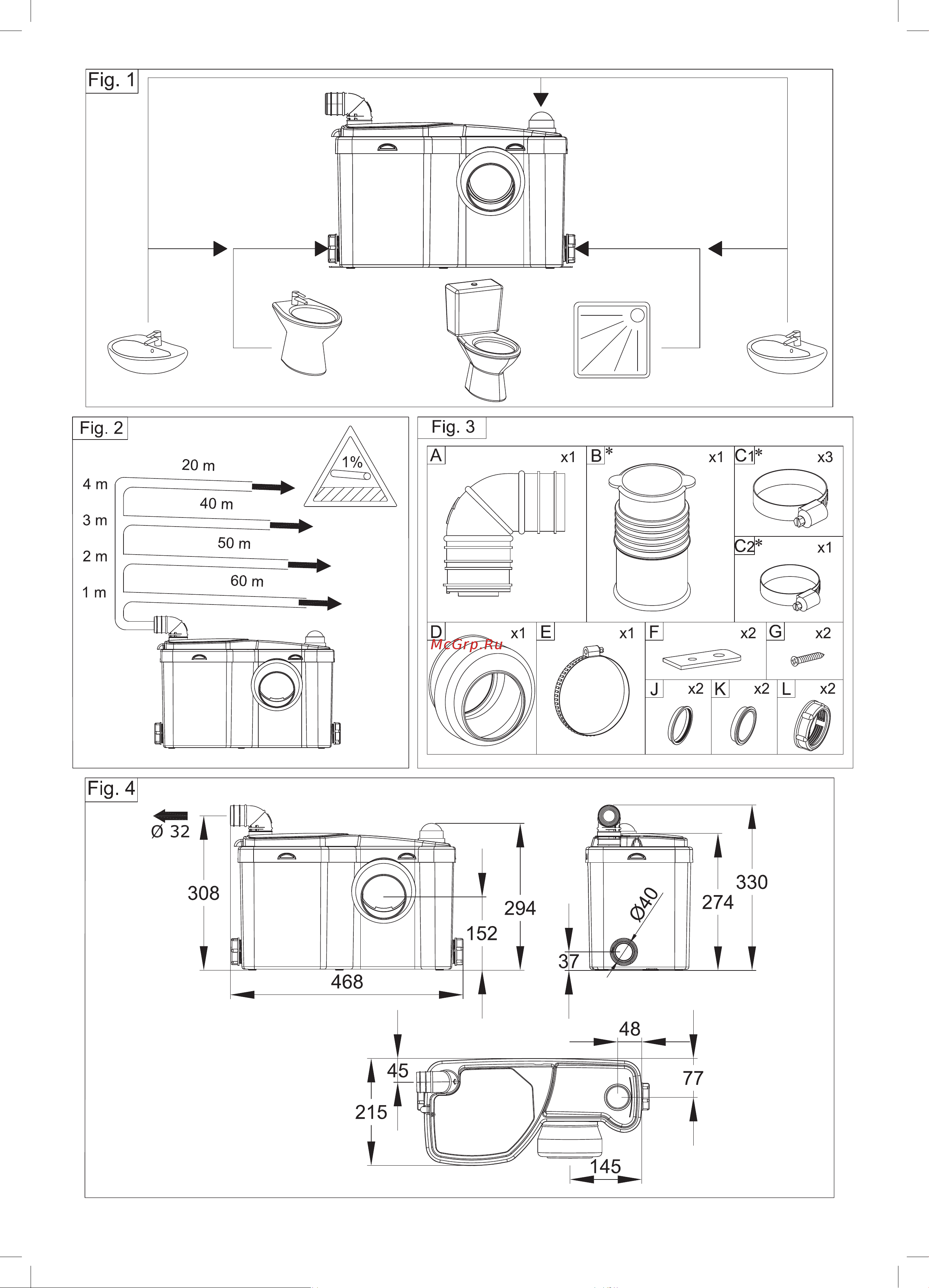 Sfa SANIBOXRU Инструкция к SFA SANIBOXRU онлайн [2/8] 826083