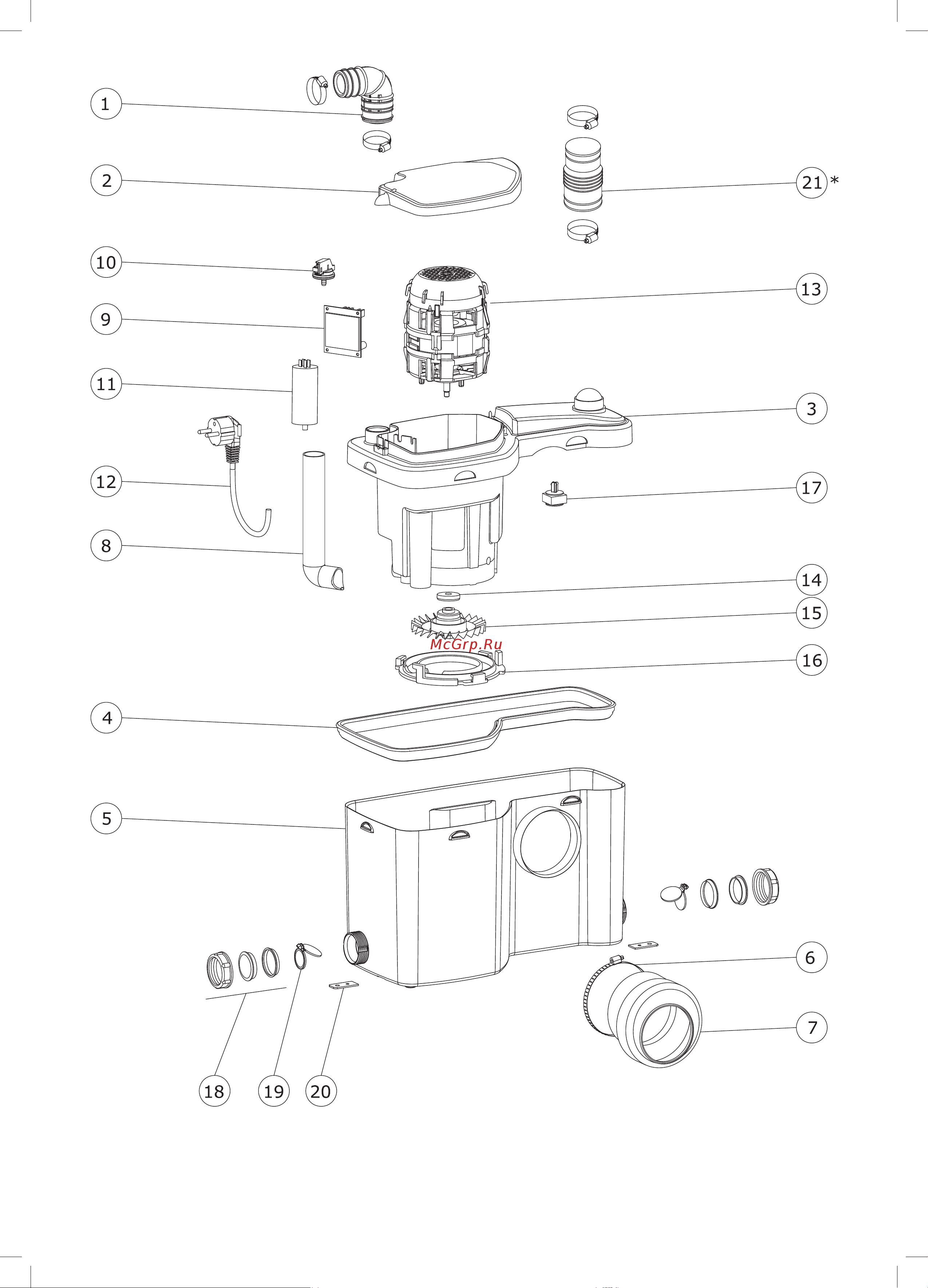 Sfa SANIBOXRU Инструкция к SFA SANIBOXRU онлайн [5/8] 826083