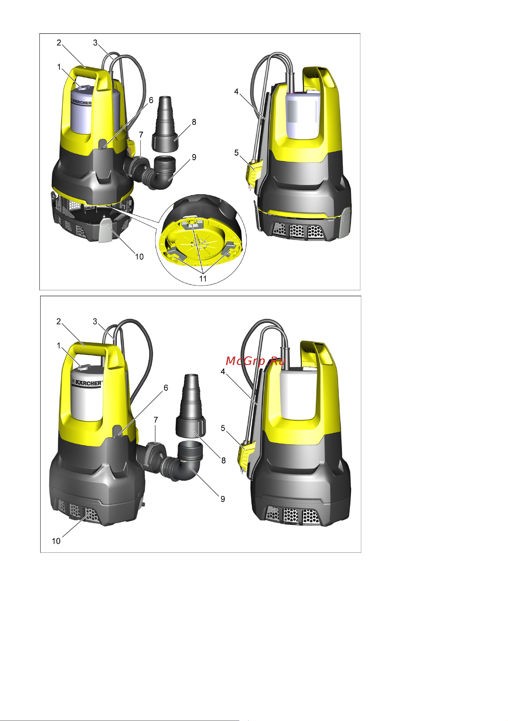 Karcher SP 7 Dirt Inox 1.645-506 Инструкция к Karcher SP 7 Dirt Inox 1.645-506 онлайн [3/158] 826092