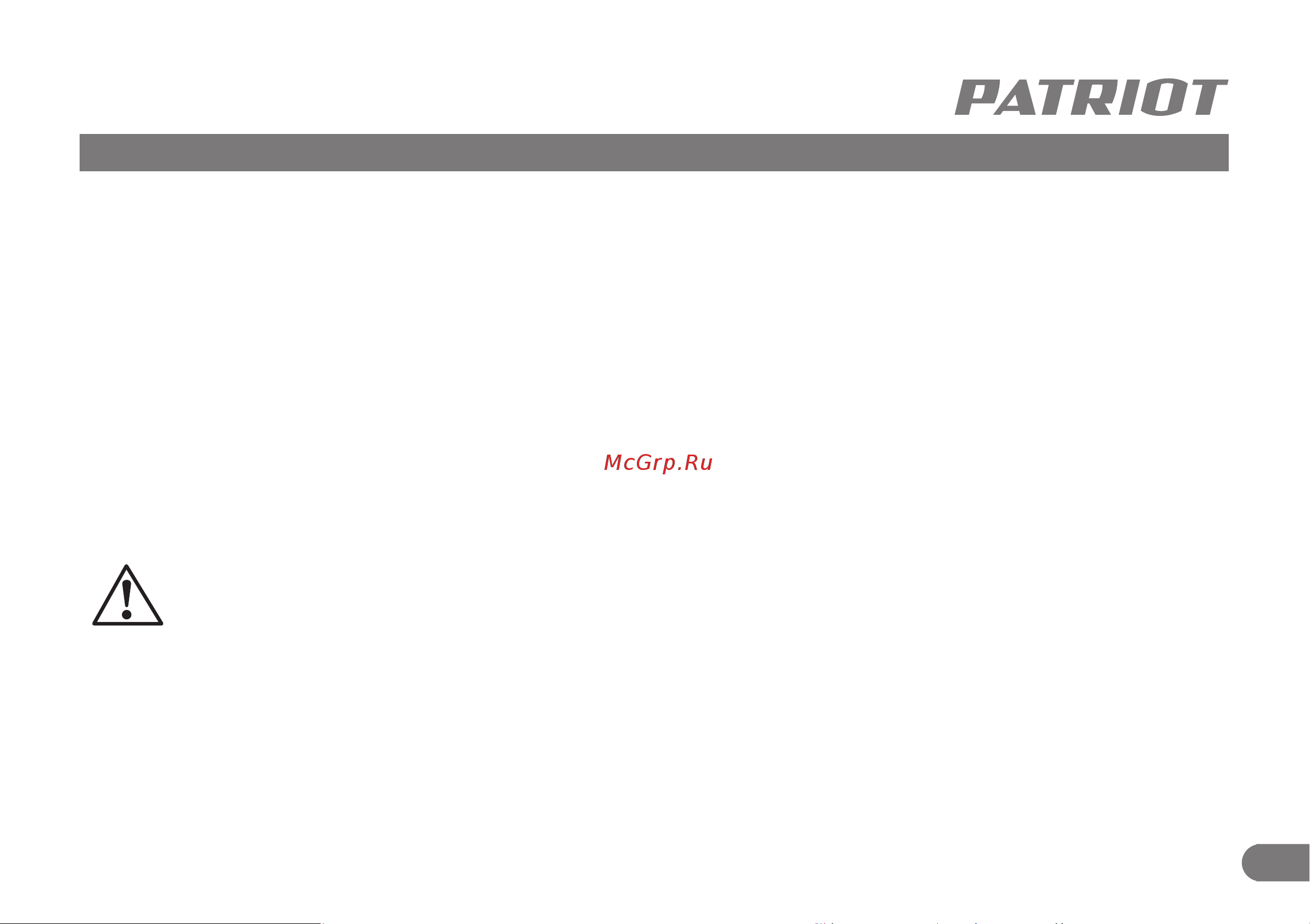 Patriot PW 850-24 ST 315302628 Инструкция онлайн [8/15] 826132