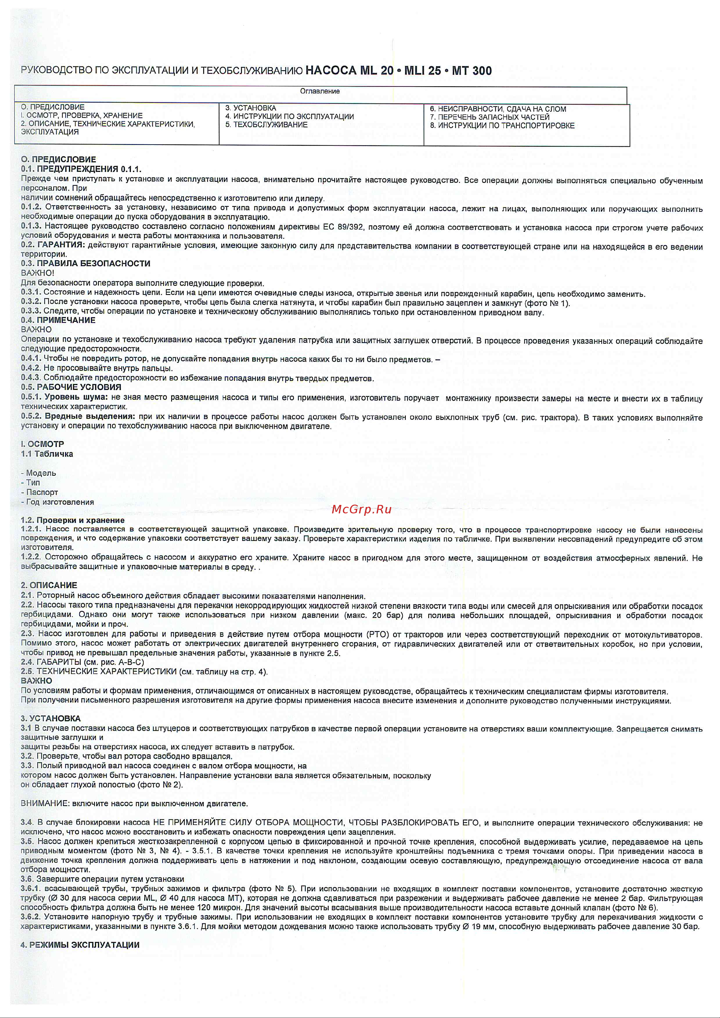 FERRONI 071981 Инструкция к товару онлайн