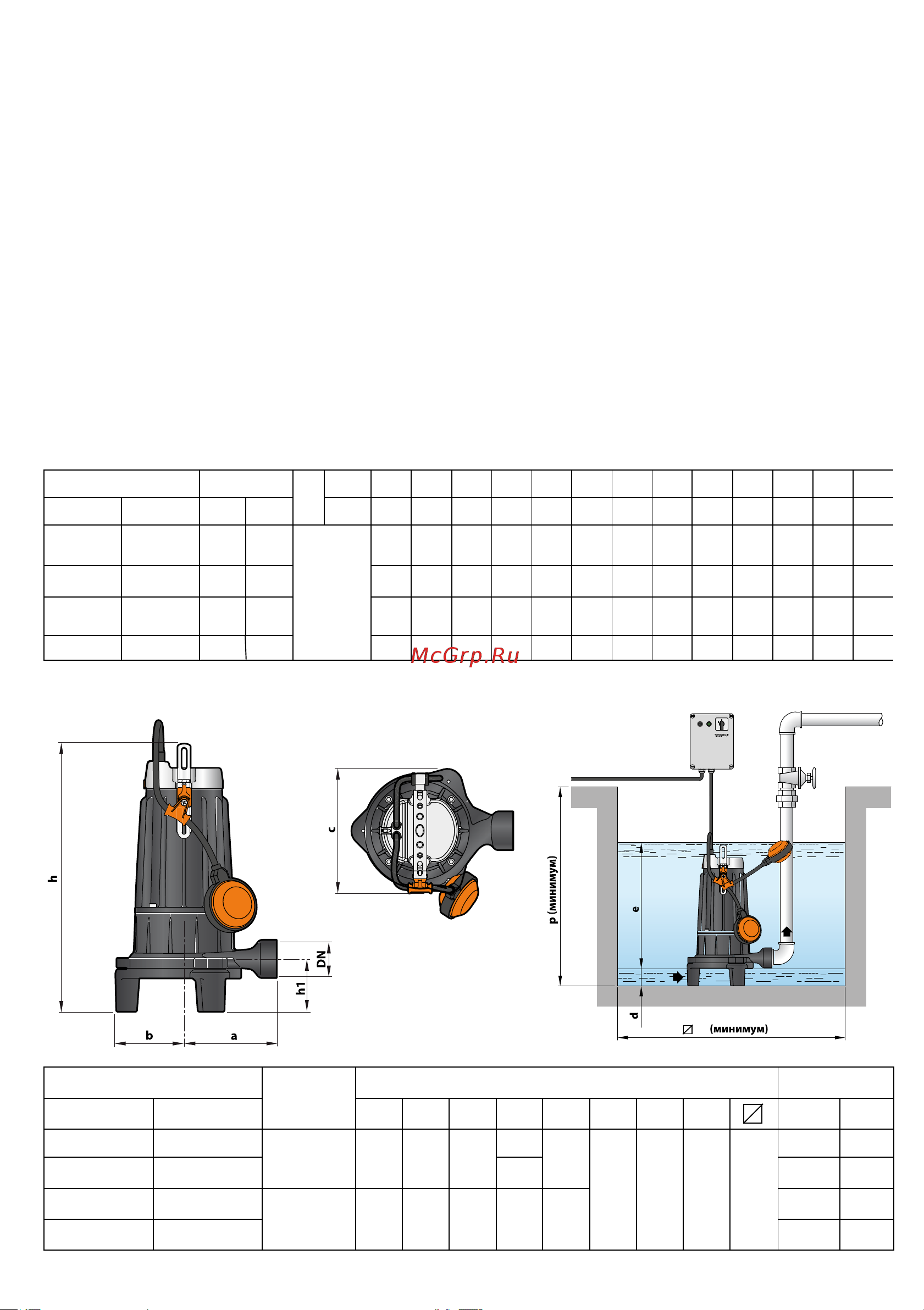 Pedrollo TRITUS TR 1.5 48SHT02A Инструкция к Pedrollo TRITUS TR 0.9 8SHT04A онлайн [4/8] 826261