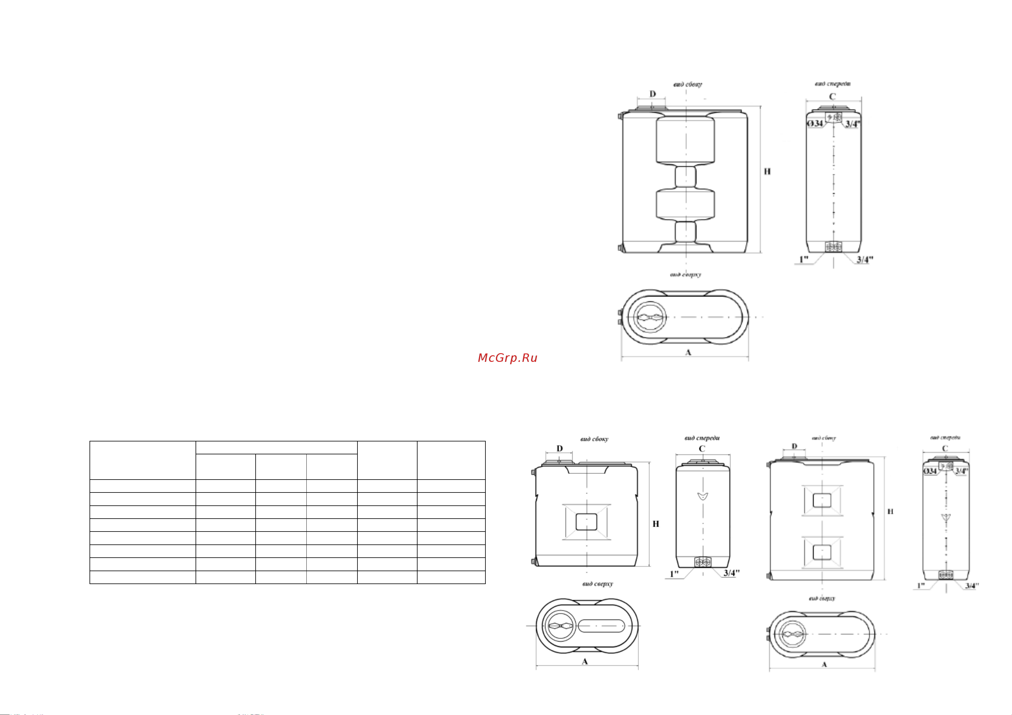 Акватек Combi W-2000 BW сине-белый 2-16-3036 Инструкция к Акватек Combi W-1100 BW 0-16-2450 онлайн [2/3] 826294