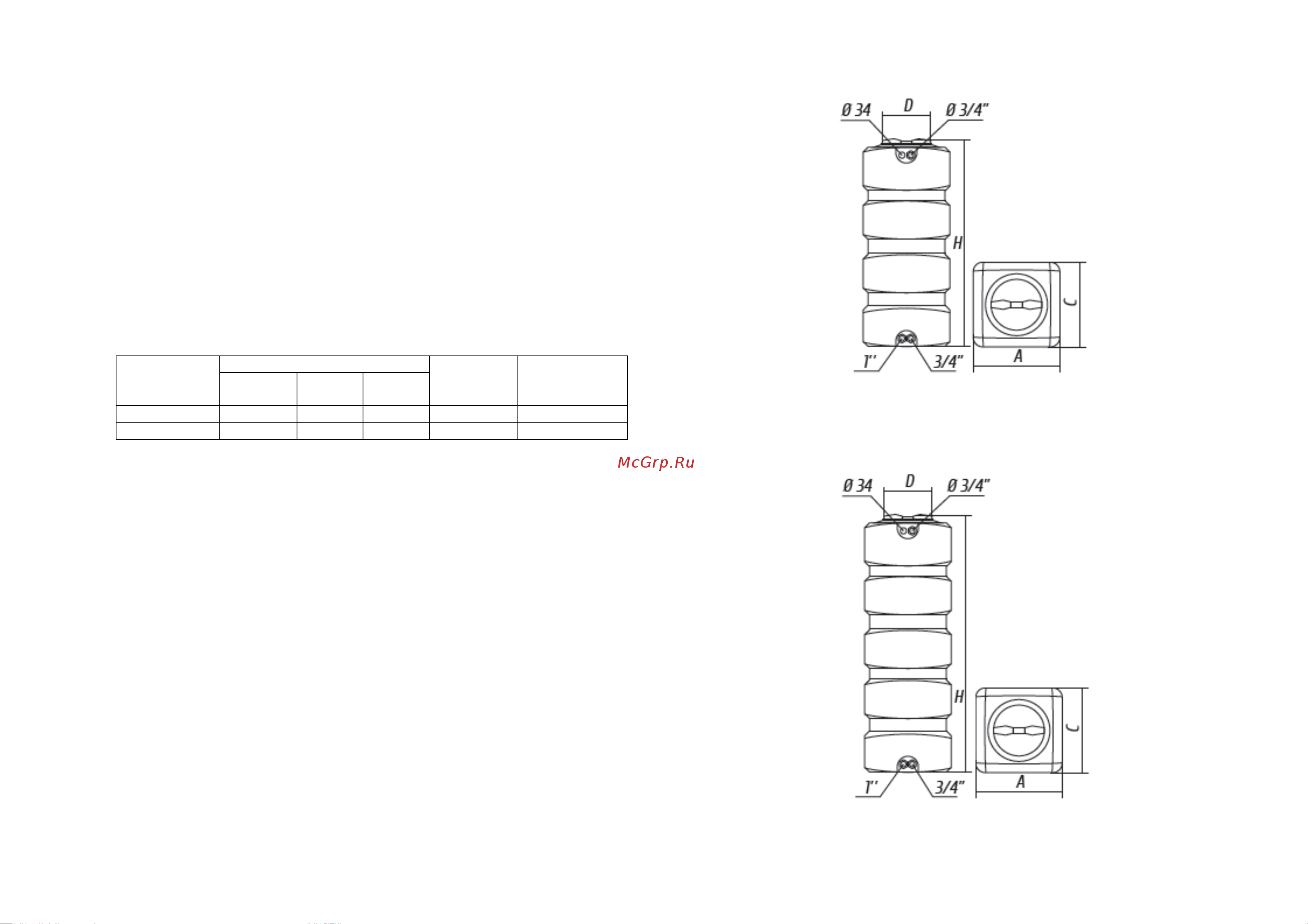 Акватек Quadro PW-750 синий 2-16-3022 Инструкция к Акватек Quadro W-1000 0-16-2252 онлайн [2/3] 826302