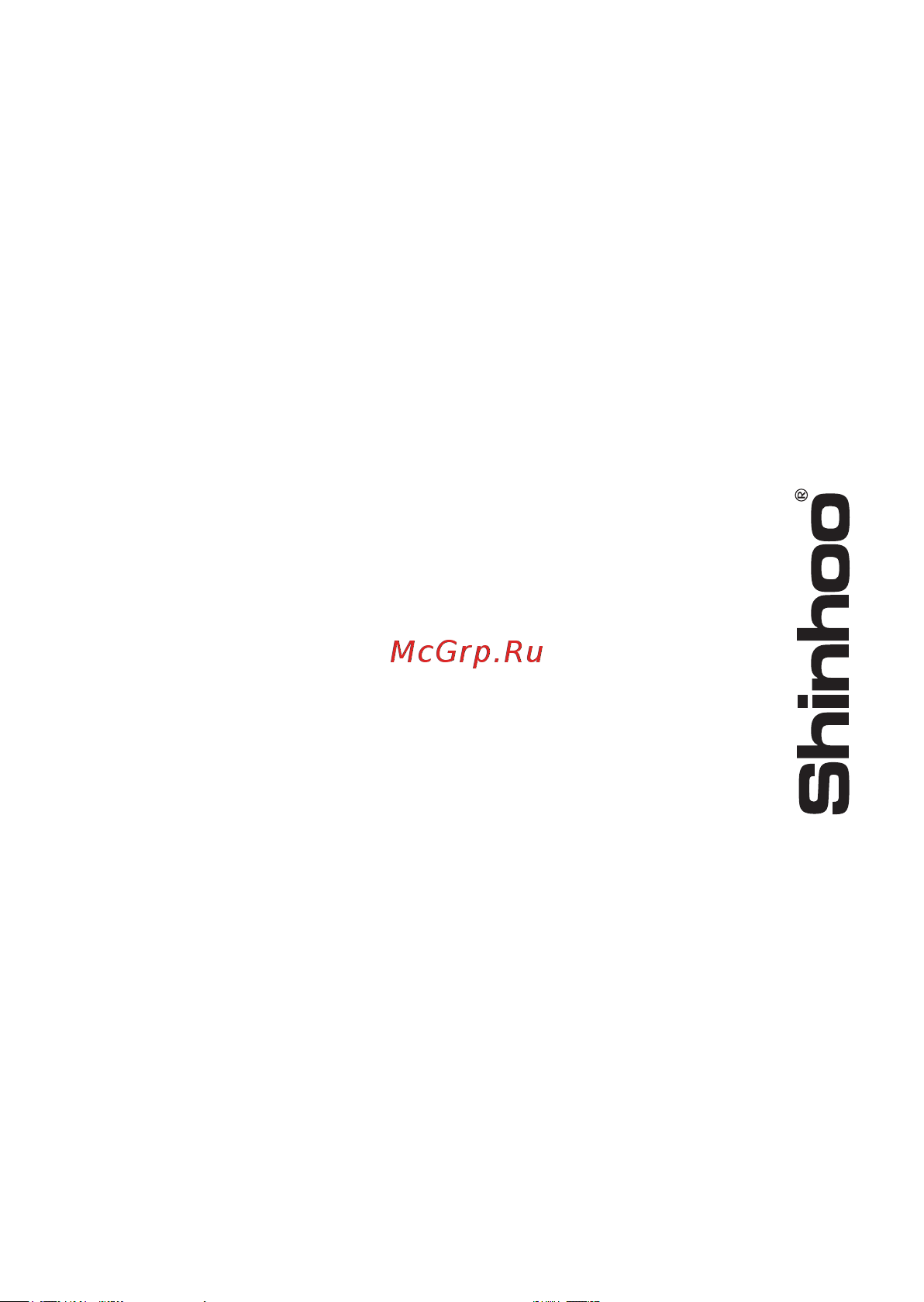 SHINHOO BASIC 80-12SF 380V /24/ 71222008 Паспорт, руководство по монтажу BASIC онлайн [40/40] 826350