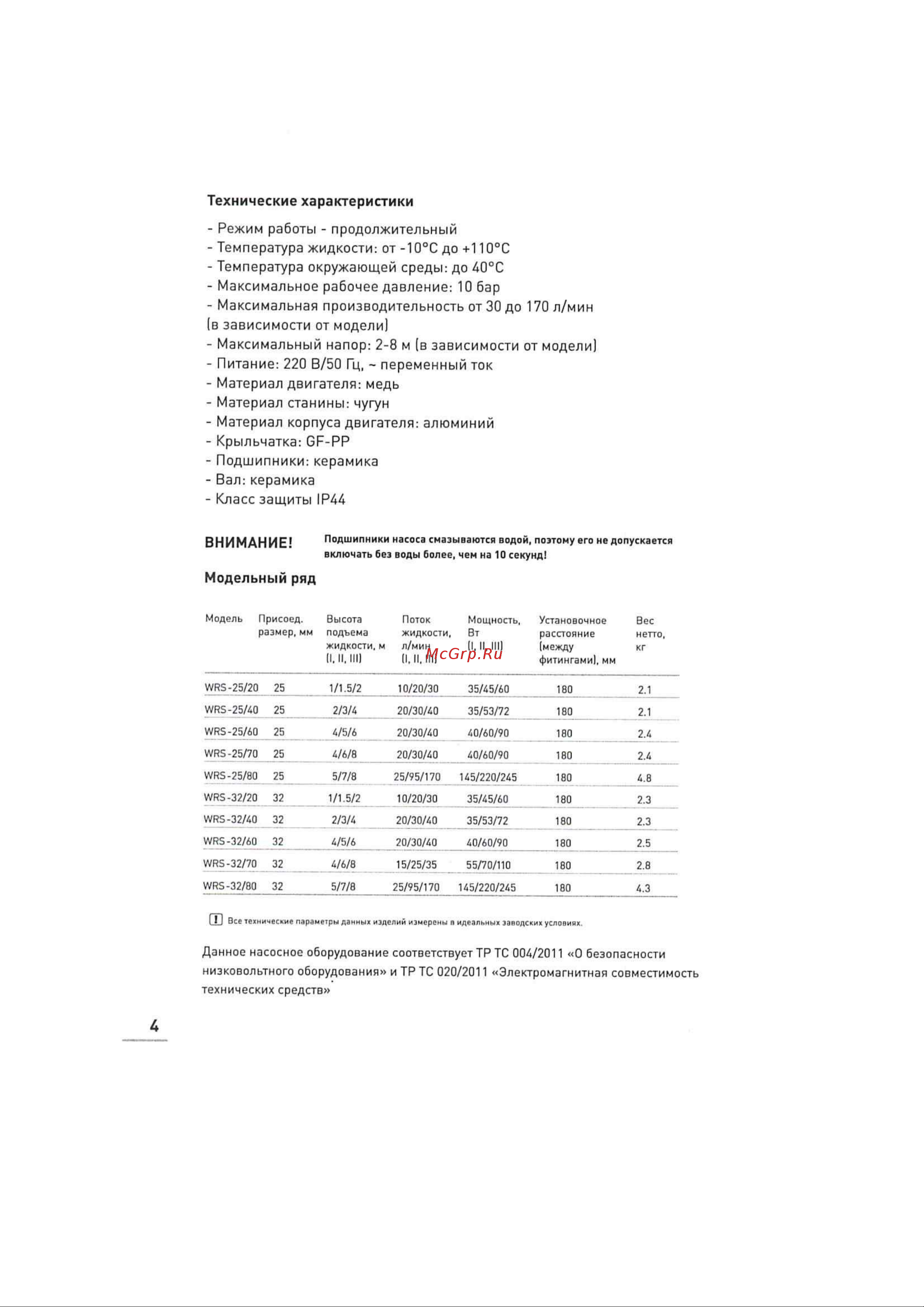 WERTRUS WRS 25/40 WRS2540 Инструкция к WERT WRS 25/40 WRS2540 онлайн [6/20] 826388