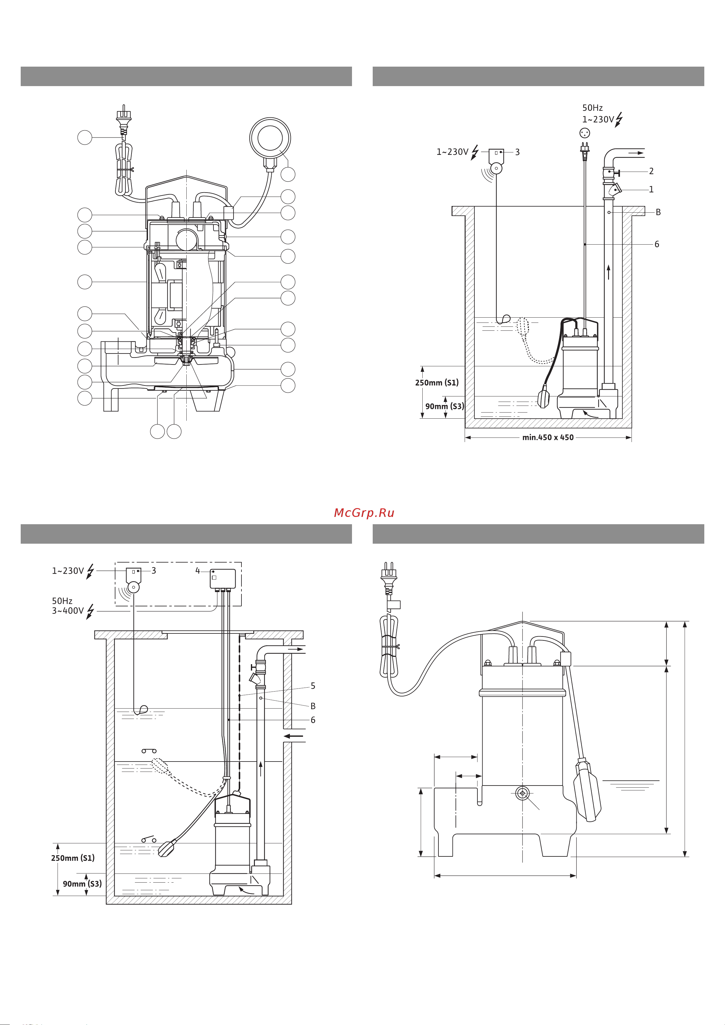Wilo STS 40/8A 1-230-50-2-10M KA 2065868 Инструкция к Wilo STS 40/10A 1-230-50-2-10M KA. 2065874 онлайн [2/14] 826392