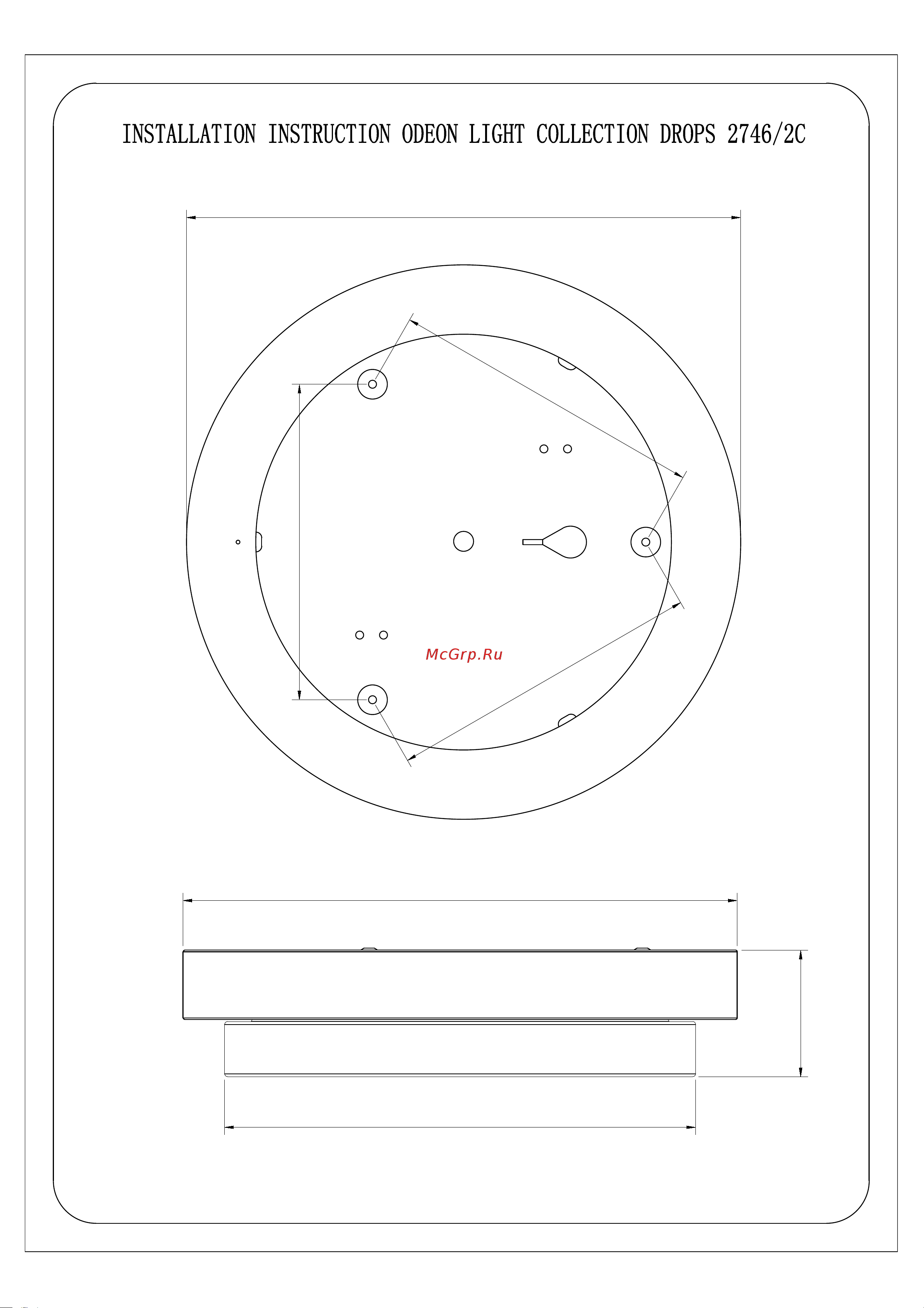 ODEON LIGHT , стекло E14 2х40W HOLGER 2746/2C Инструкция к товару онлайн
