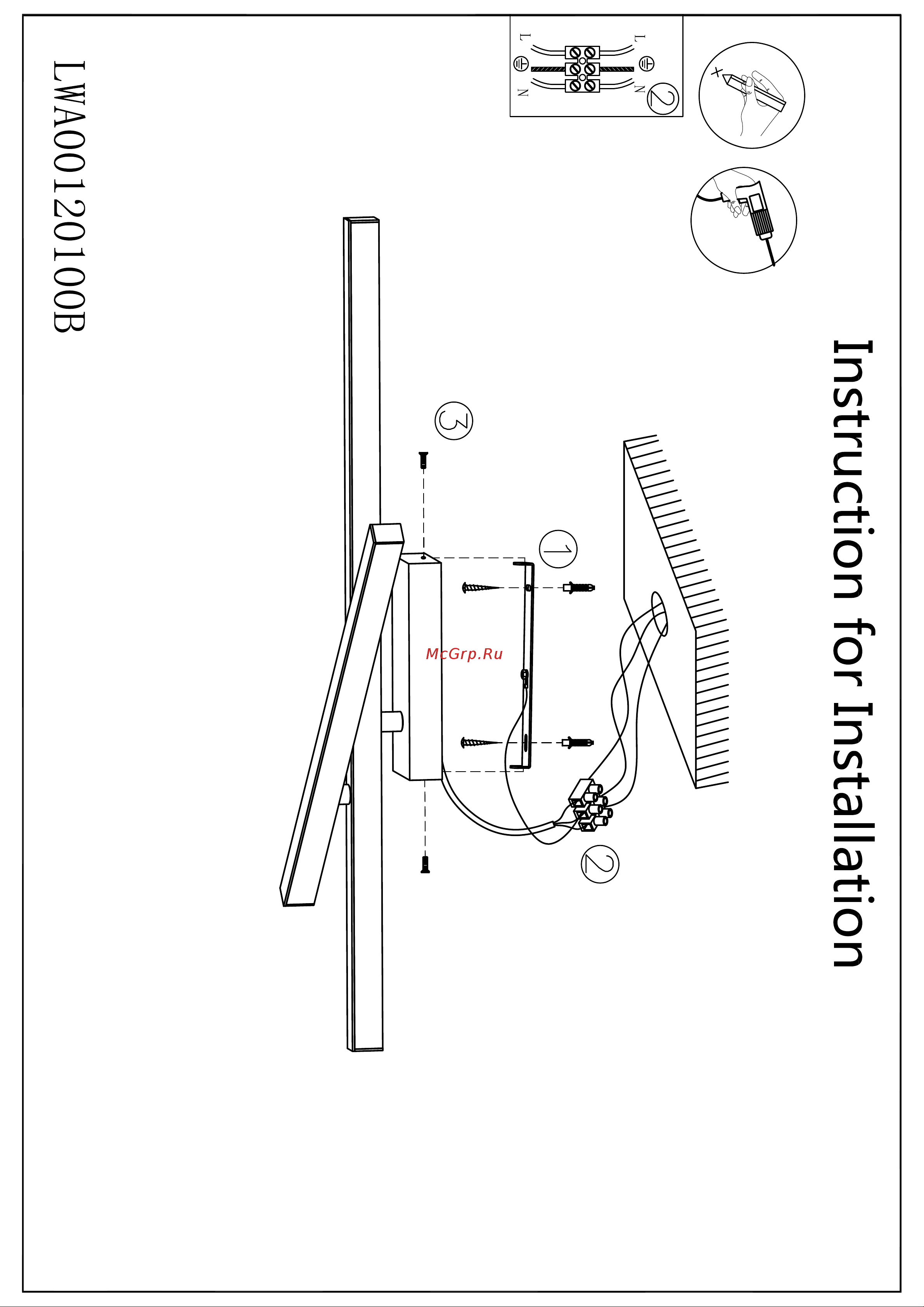 DesignLed белый 30вт 3000к CO-0120100B-WH-WW Инструкция онлайн