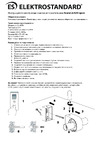 Elektrostandard 1242 AL14 / Round 2х42W хром a031603 Инструкция по эксплуатации