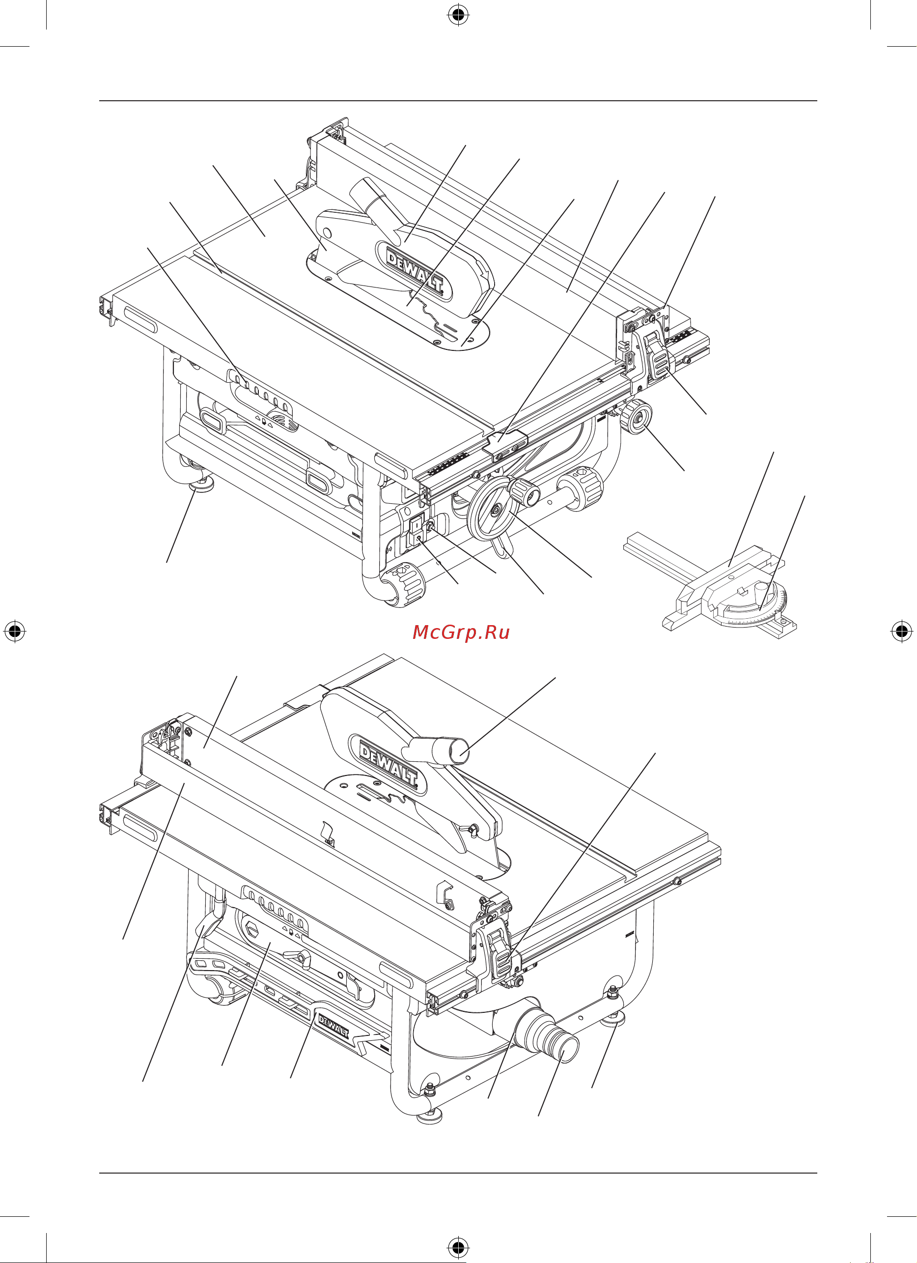 Dewalt DW 745 Инструкция к Dewalt DW745 онлайн [2/28] 826812