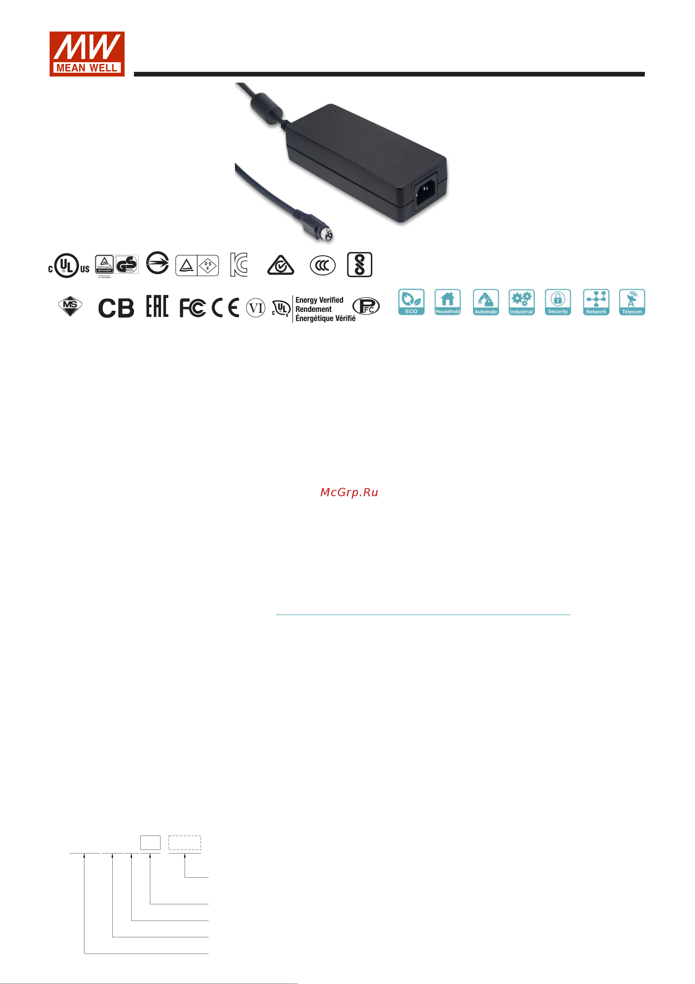 MEAN WELL GST160A24-R7B Т02290624 Инструкция к товару онлайн