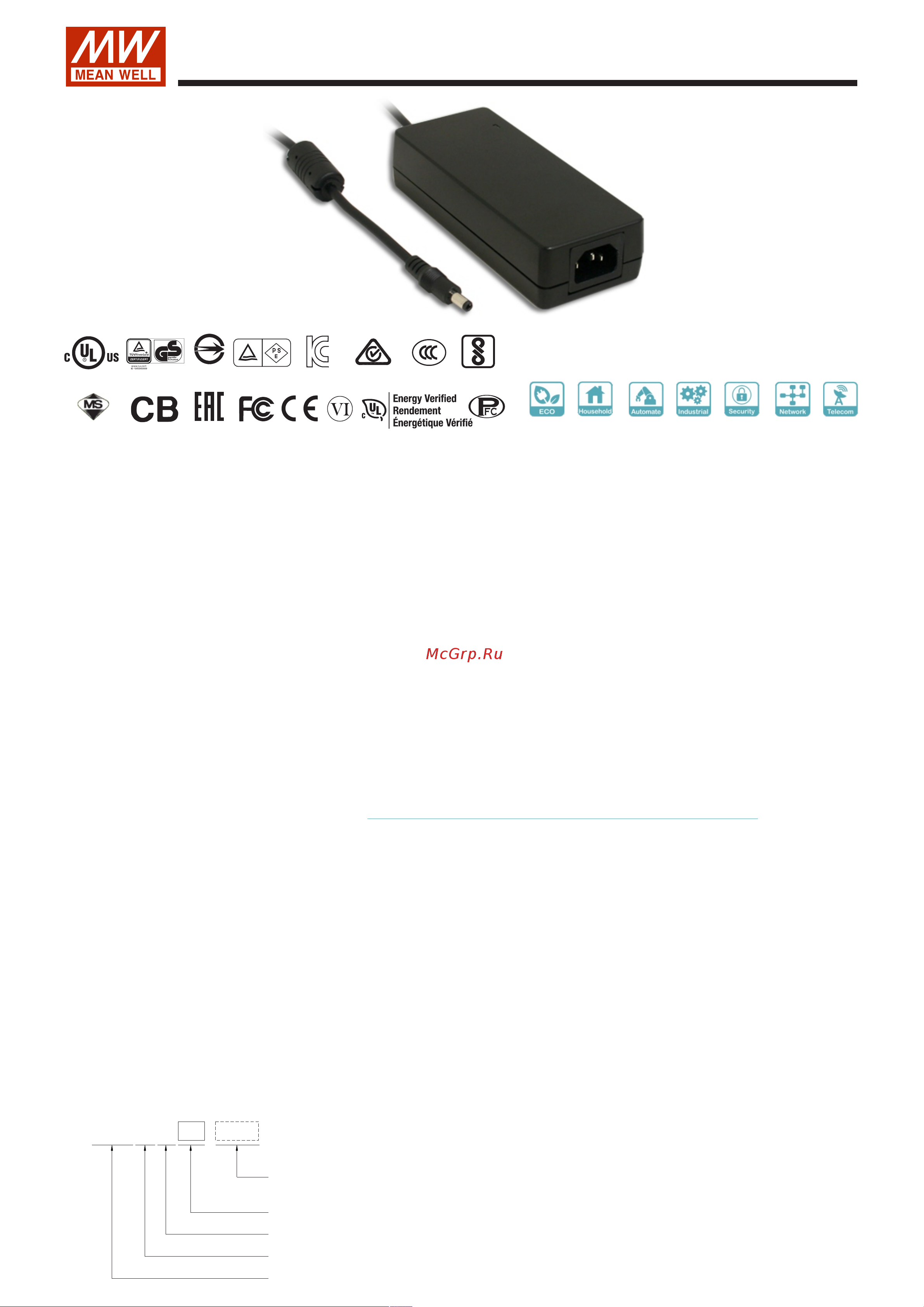 MEAN WELL GST90A19-P1M Т02288390 Расширенное описание онлайн