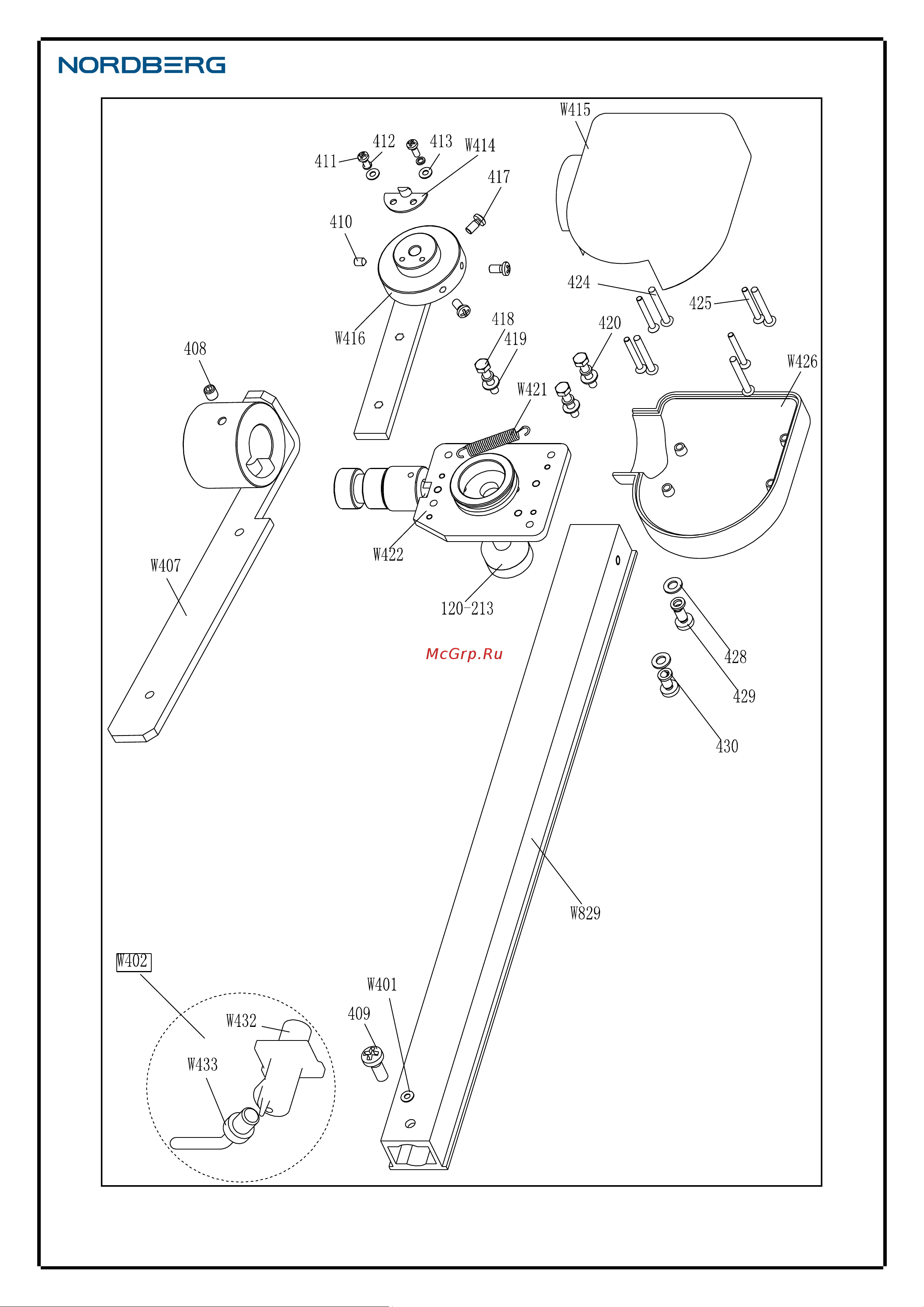 Nordberg автомат с дисплеем 4523A Инструкция к NORDBERG 4523A онлайн [37/44] 827062