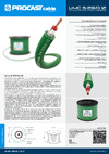 PROCAST cable UMC 6/28/0,12.10, 6mm, зеленый, 10м НФ-00001832 Мануал