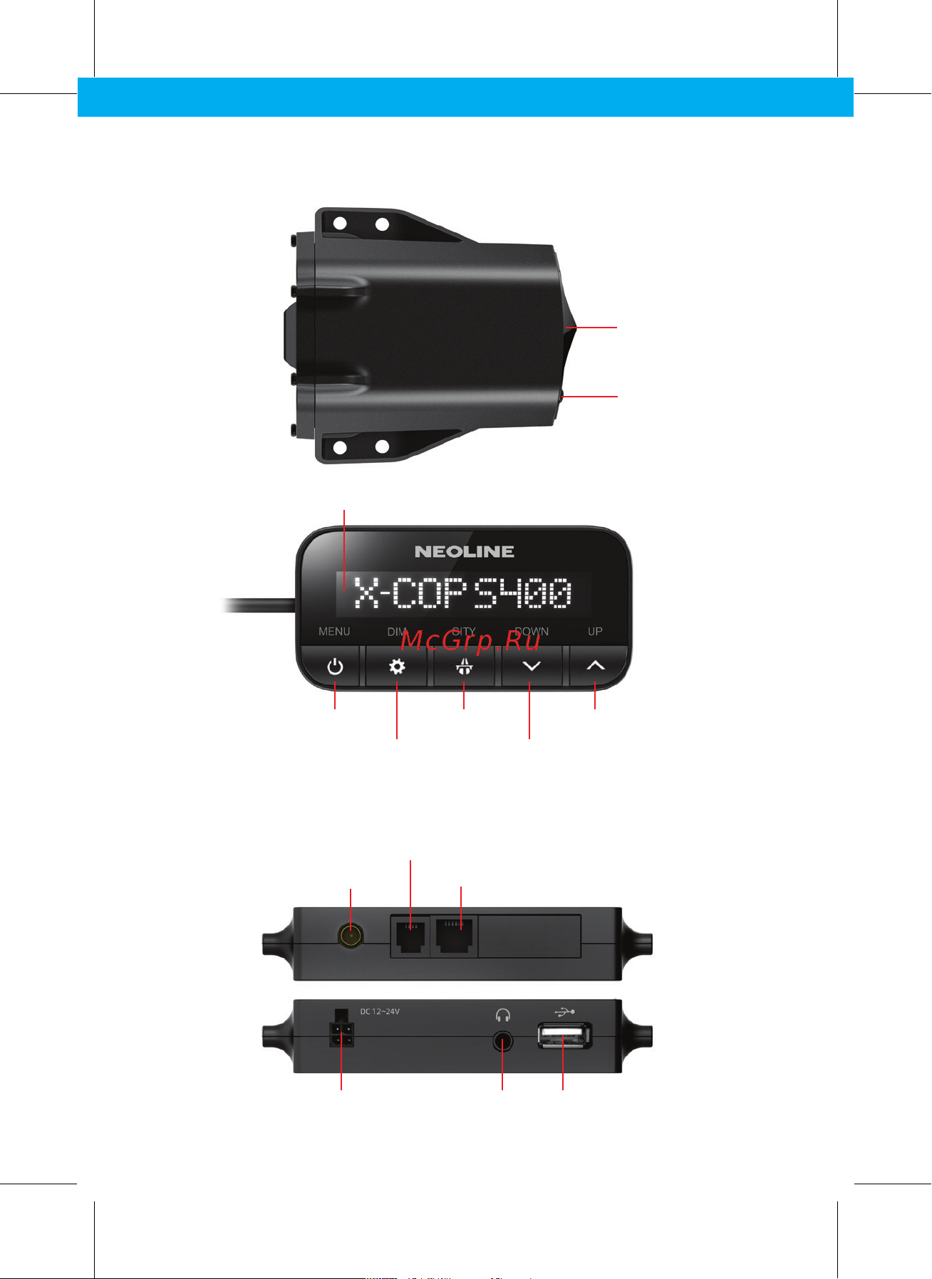 Neoline X-COP S400 8808531956016 8808073200400 Инструкция онлайн [4/24] 827195