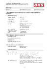 Oks 1133 банка, 500 г 270021 Паспорт безопасности