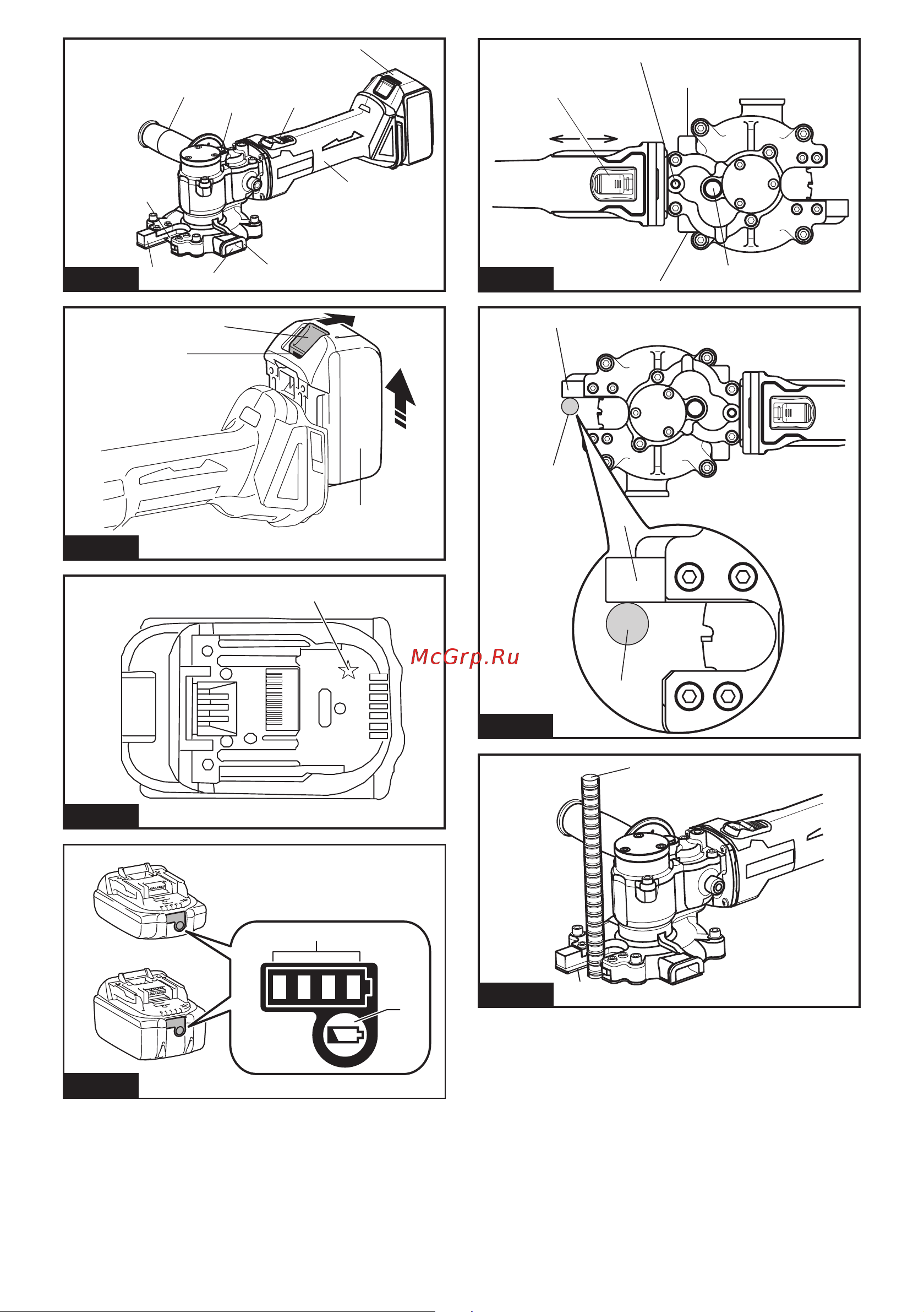 Makita LXT DSC251ZK Инструкция к товару онлайн [2/180] 827463