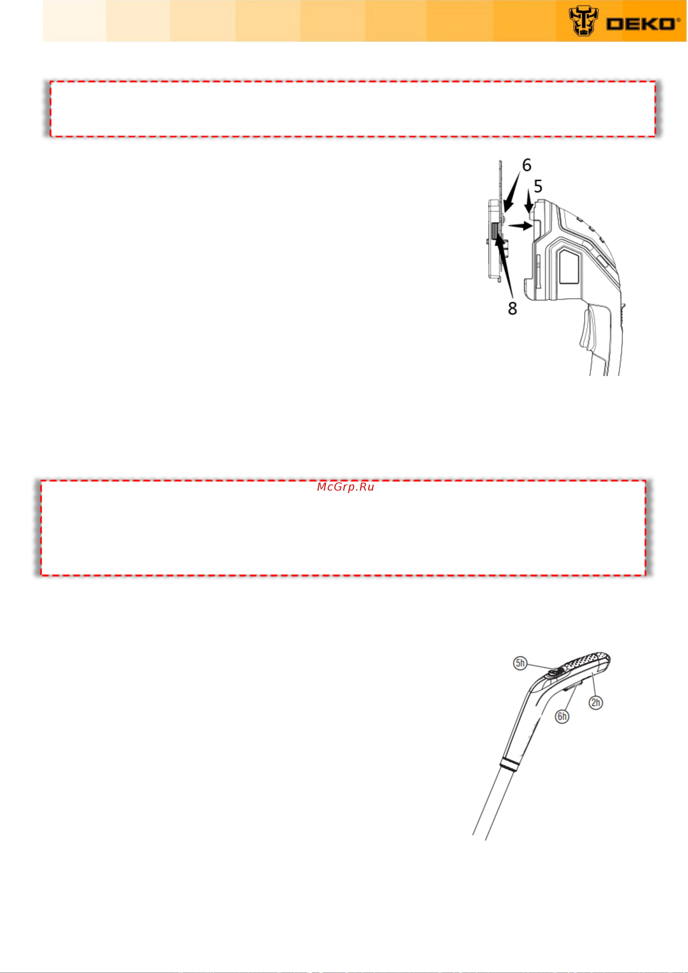 Deko DKGS8 PRO 063-4473 Инструкция по эксплуатации онлайн [11/16] 827493