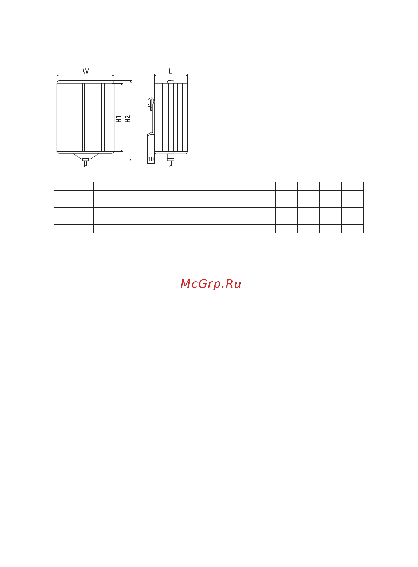 EKF на DIN-рейку 15Вт 230В IP20 PROxima heater-15-20 Паспорт онлайн [3/4] 827604
