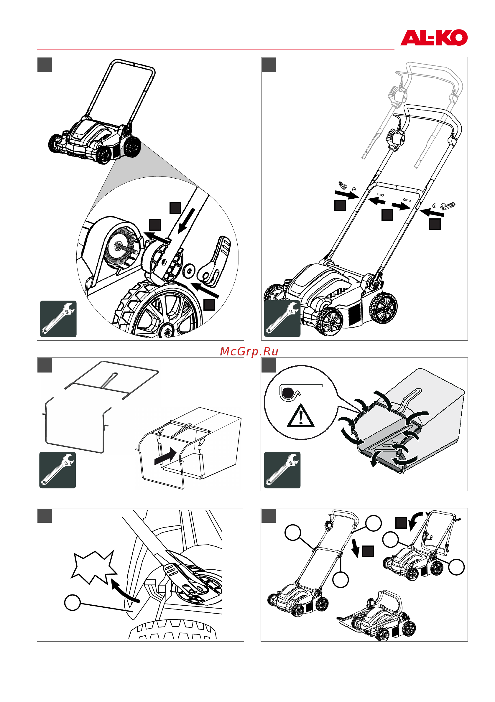 Al-Ko Comfort 36.8 E Combi Care 113573 Инструкция к товару онлайн [3/420] 827697