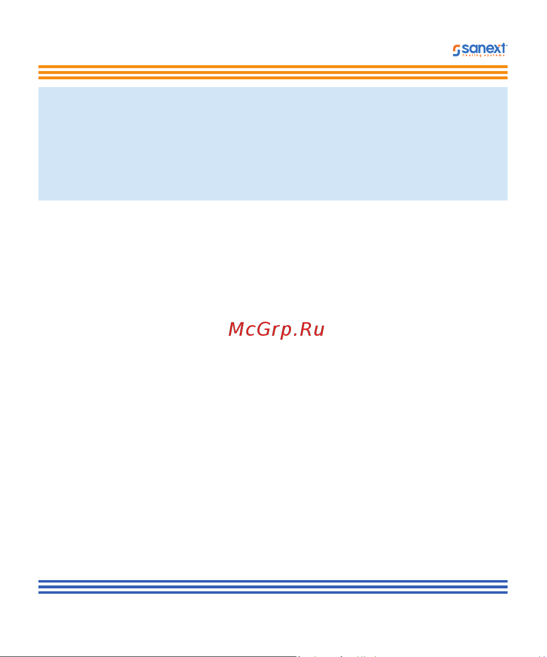 SANEXT Mono CU Qp-06 м3/ч, подающий трубопровод 5752 Инструкция к SANEXT Mono CU Ду 15 мм 0,6 м3/ч обратный трубопровод Impulse 5771 онлайн [4/27] 854156