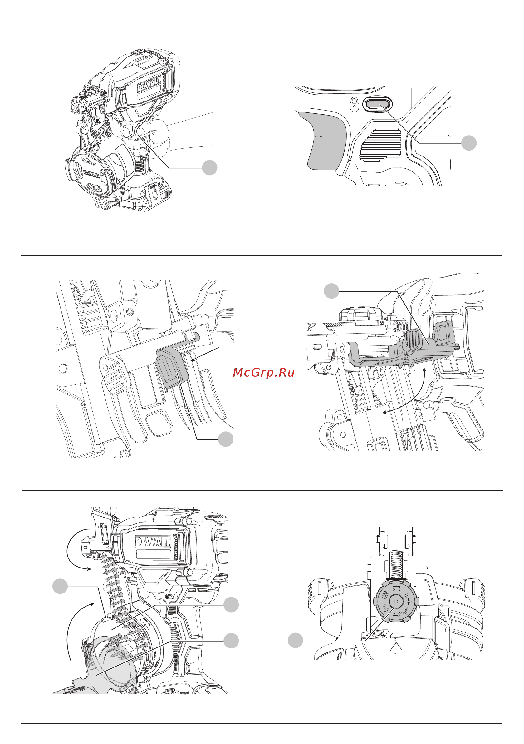 Dewalt 18 В XR DCN45RNN-XJ Инструкция к товару онлайн [4/60] 827911