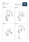 Grohe Atrio New на 1 отверстие, размер M 32043003 Инструкция к Grohe Atrio 32043003