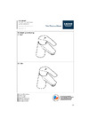 Grohe Eurosmart 2015 с энергосберегающим картриджем 32154002 Инструкция к Grohe Eurosmart 2015 32154002