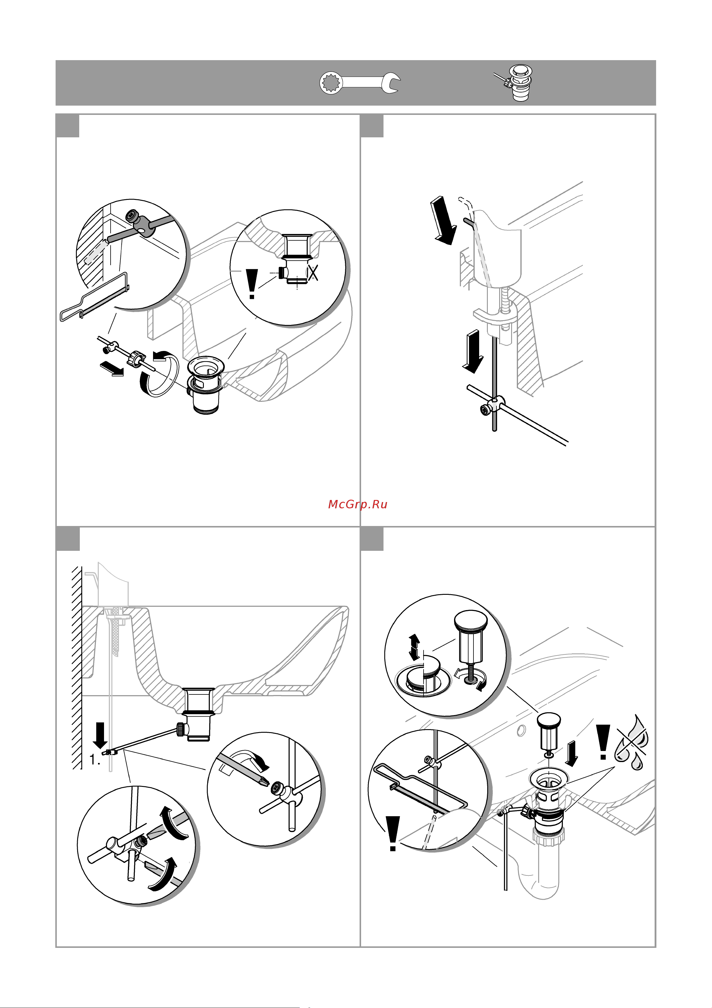 Grohe Lineare New гладкий корпус 23106001 Инструкция к Grohe Lineare New 23106001 онлайн [5/10] 828195