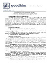 GOODHIM 1G DRY 1 группы,сухой концентрат 15 кг /мешок/ 98731 Инструкция к товару