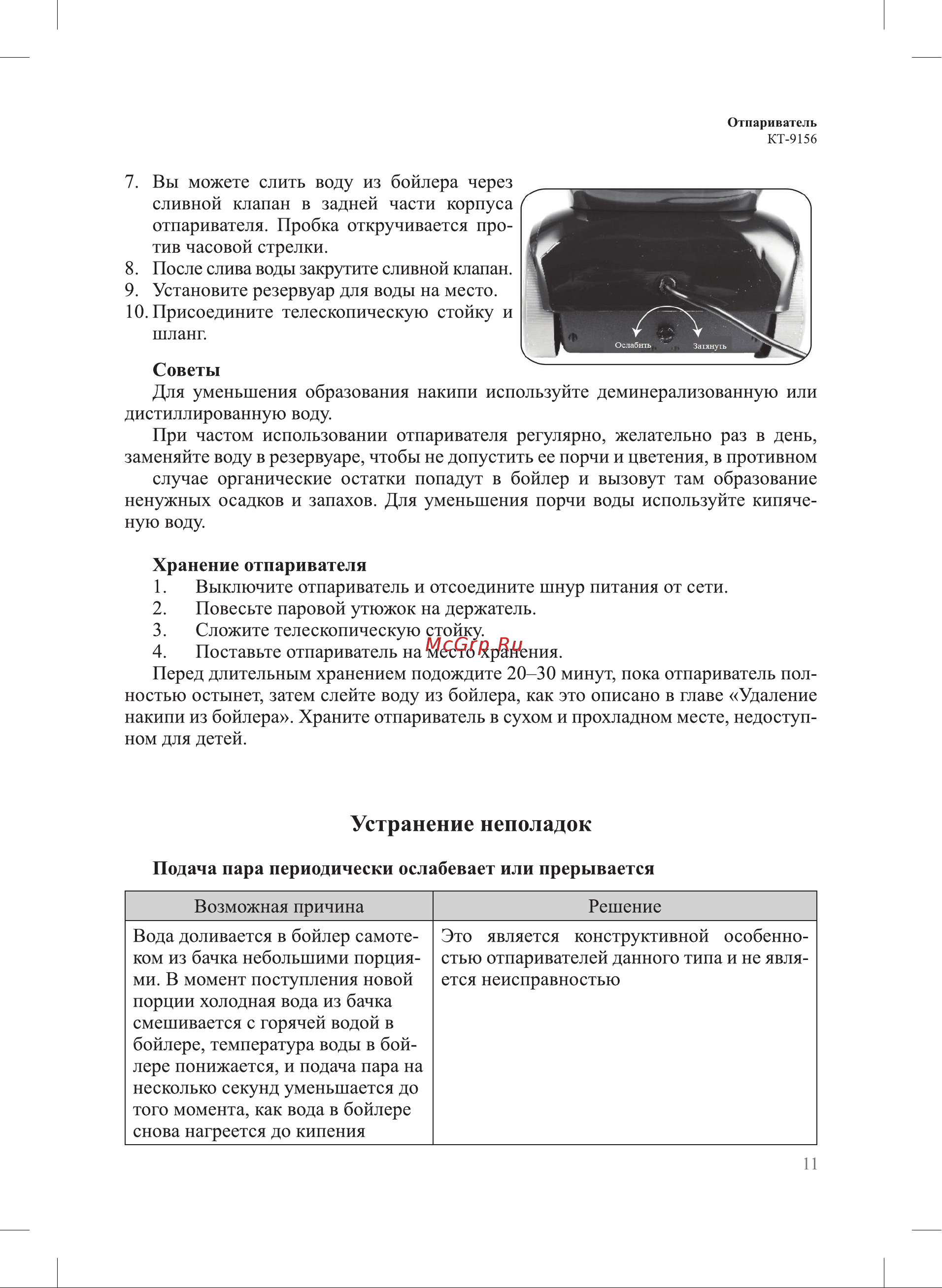 Kitfort КТ-9156 Инструкция к товару онлайн [11/16] 829099
